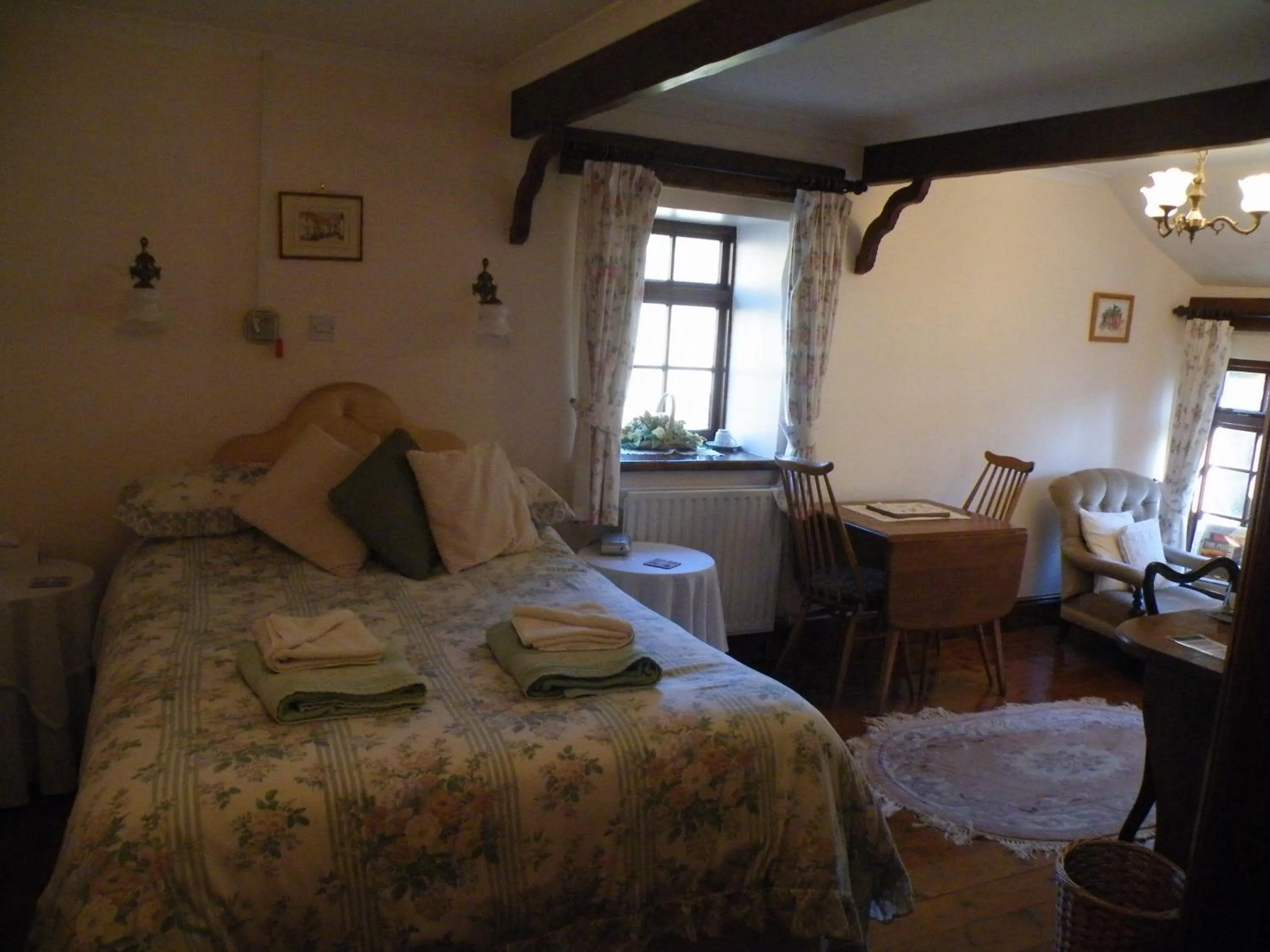 Decorative detail in Burton Farmhouse