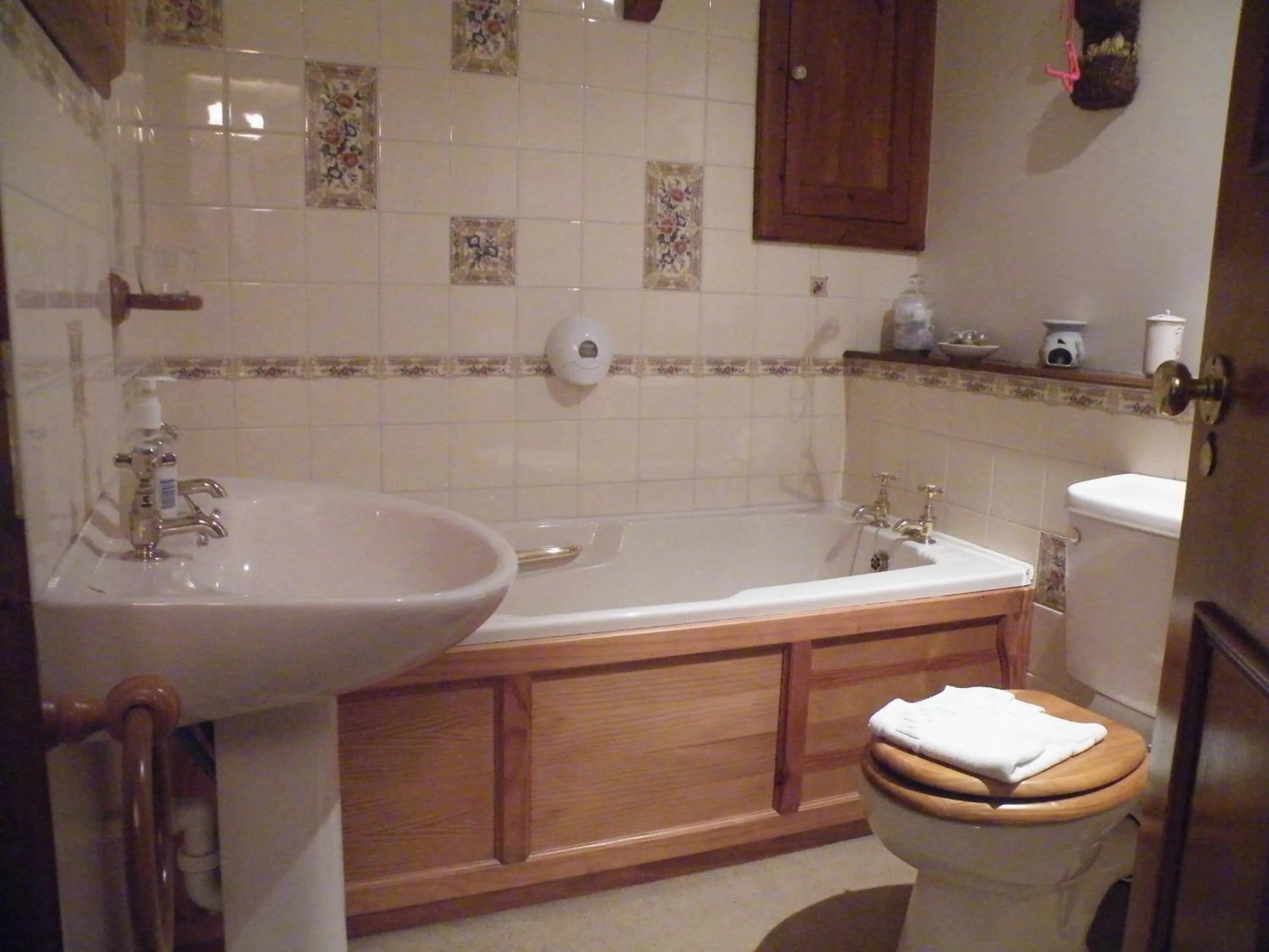 Decorative detail in Burton Farmhouse