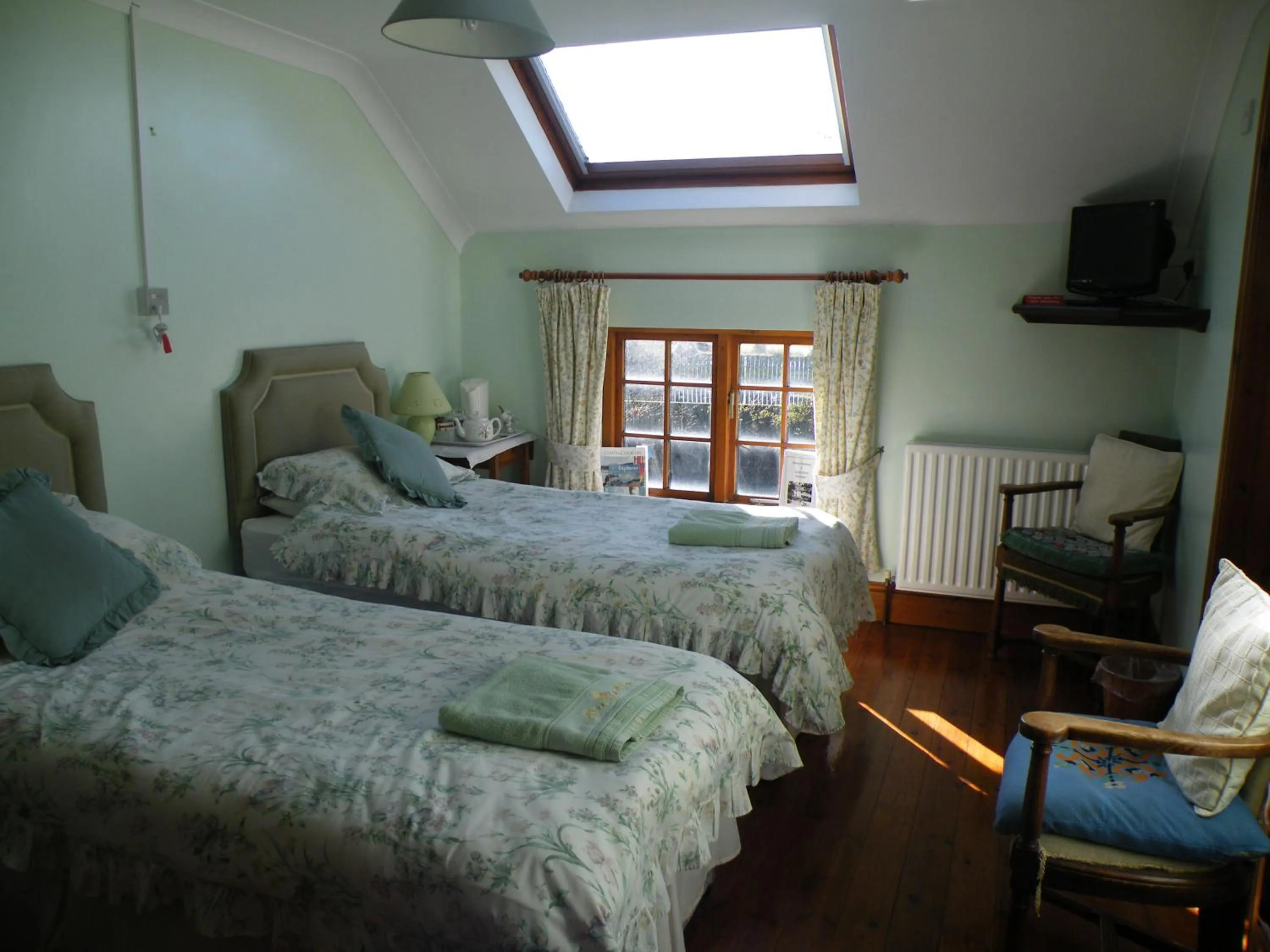 Decorative detail in Burton Farmhouse