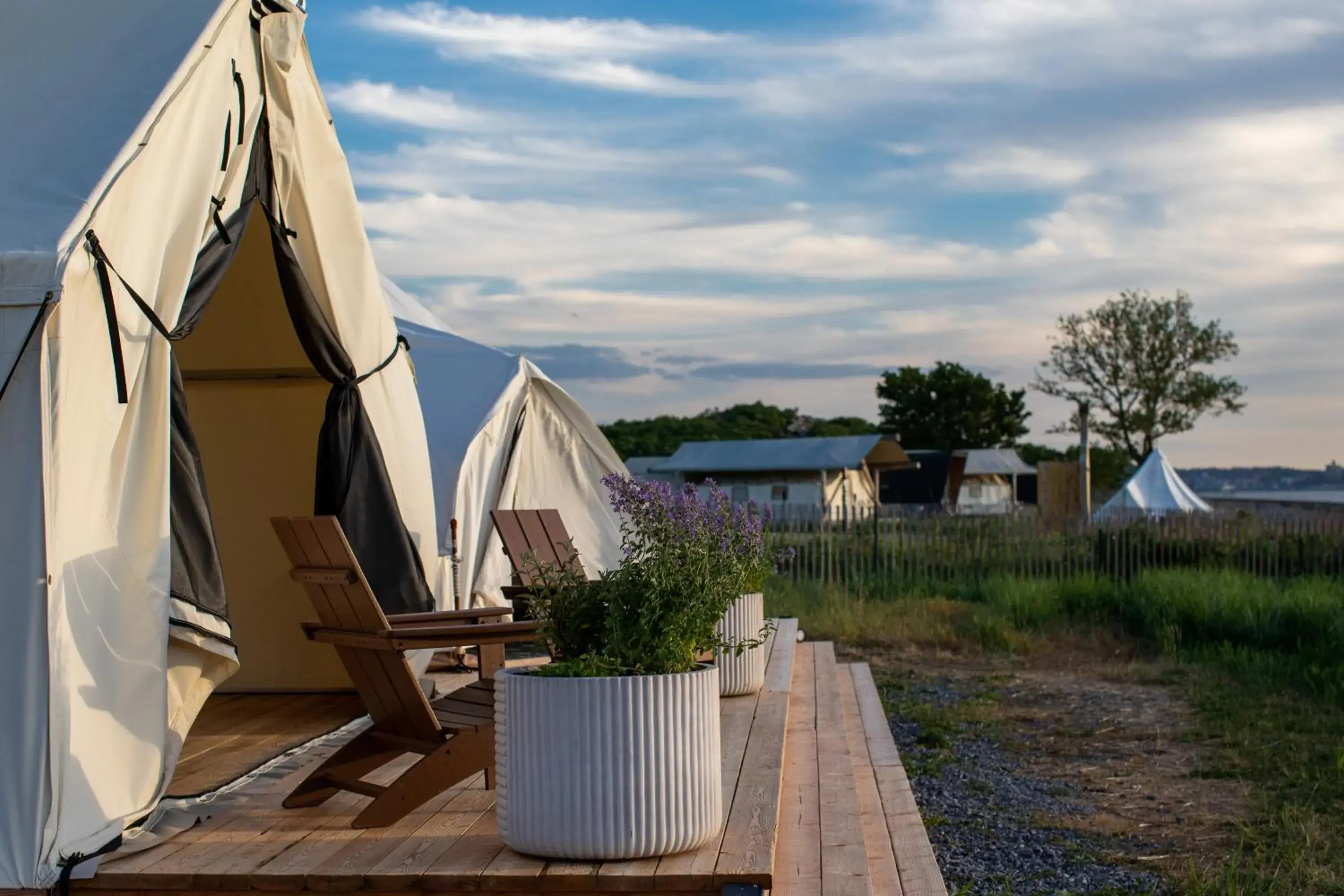 Journey Twin Tent in Collective Retreats Governors Island Journey Twin Tent in Collective Retreats Governors Island