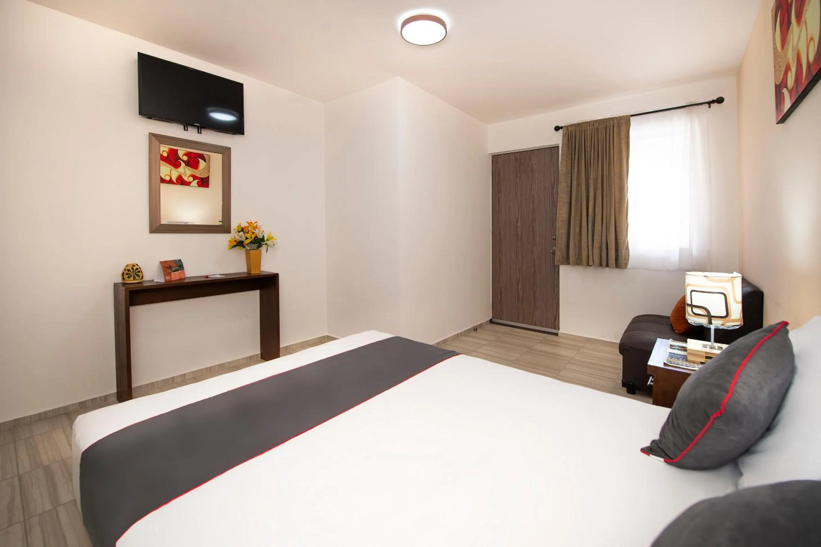 Bedroom, Bed in Hotel Quinta Las Fuentes Bernal