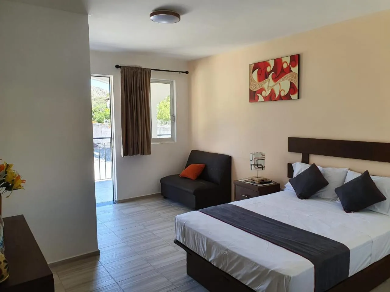 Bed in Hotel Quinta Las Fuentes Bernal