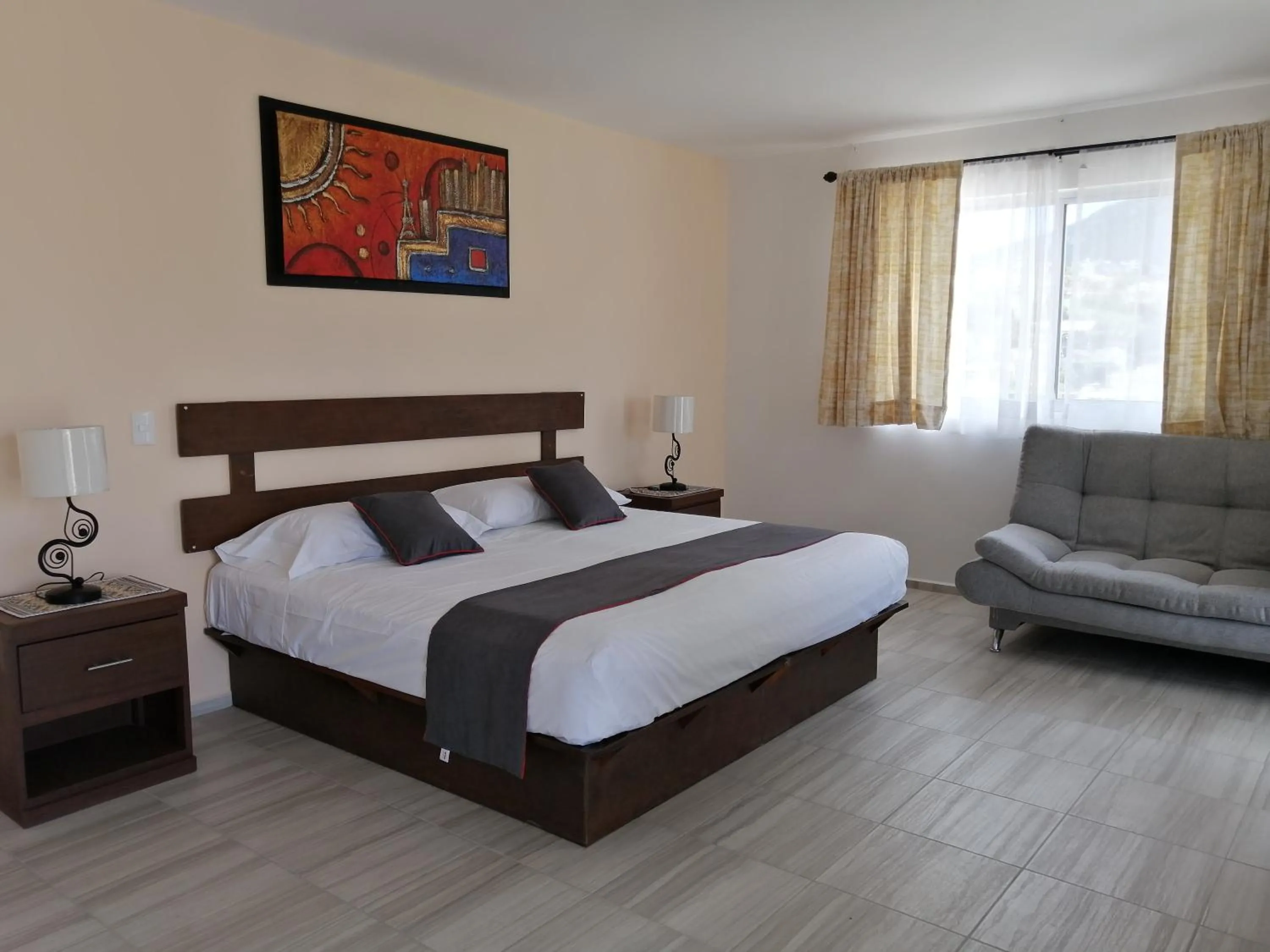 Bed in Hotel Quinta Las Fuentes Bernal