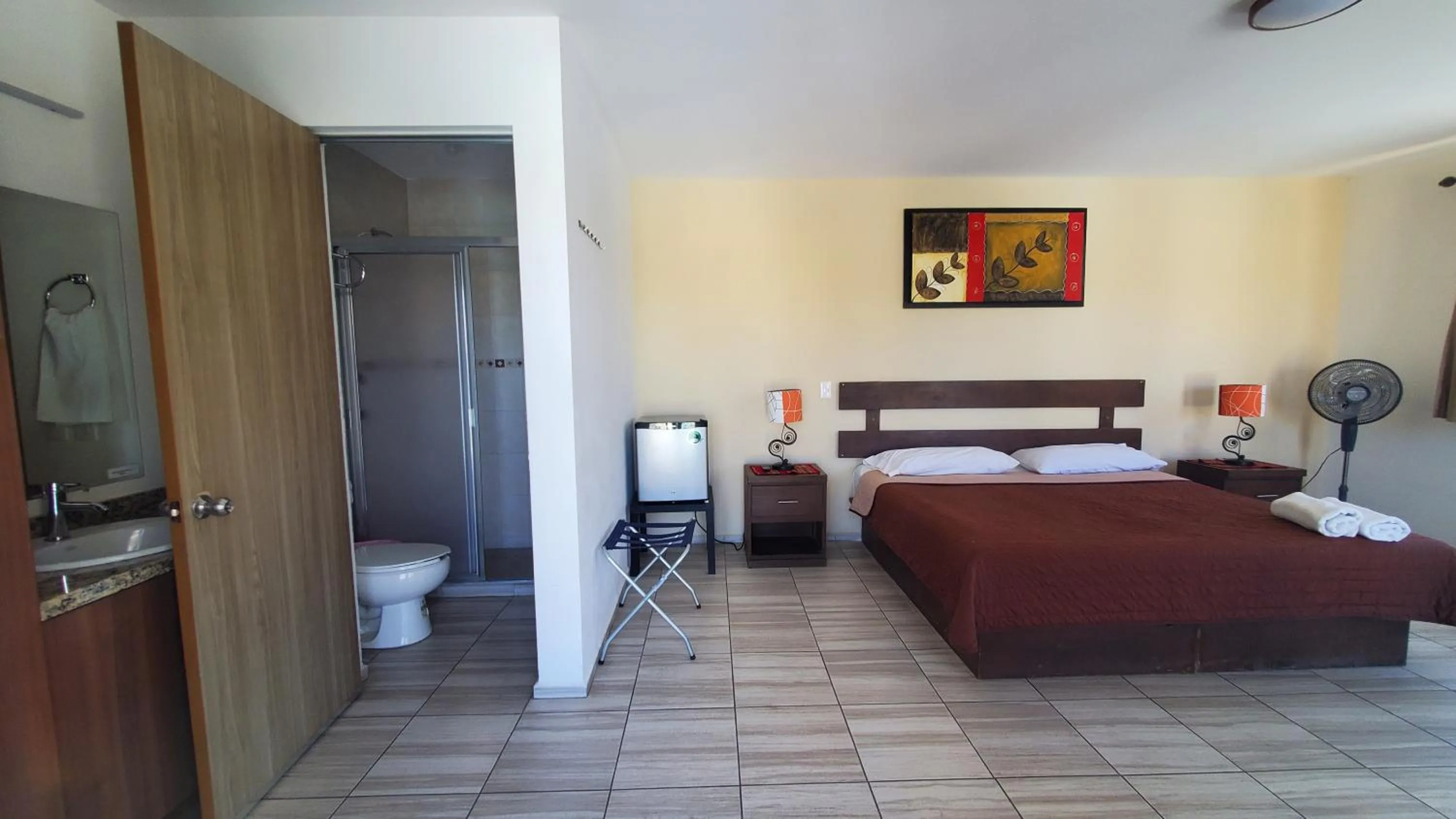 Bed in Hotel Quinta Las Fuentes Bernal