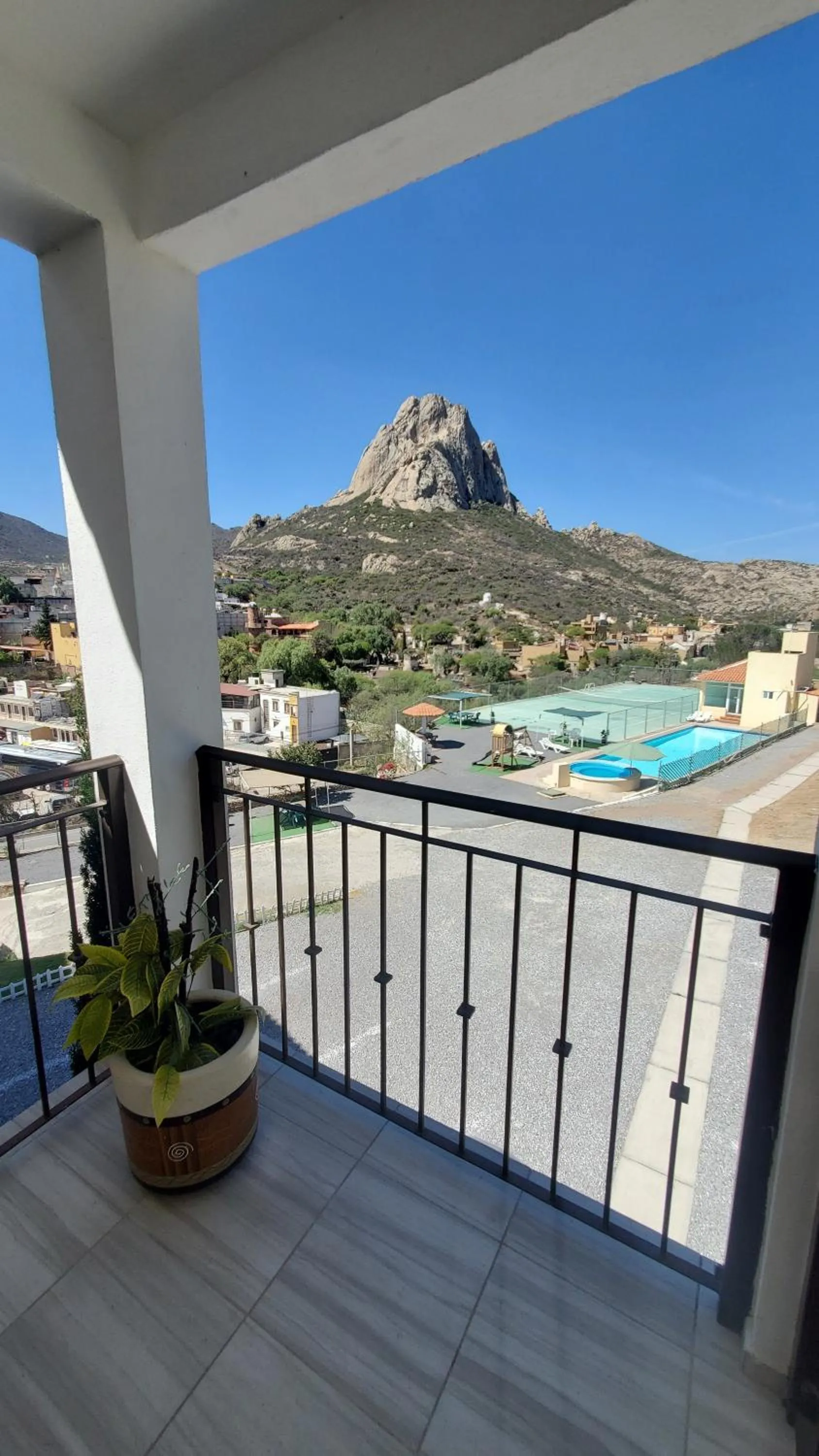 Mountain view in Hotel Quinta Las Fuentes Bernal