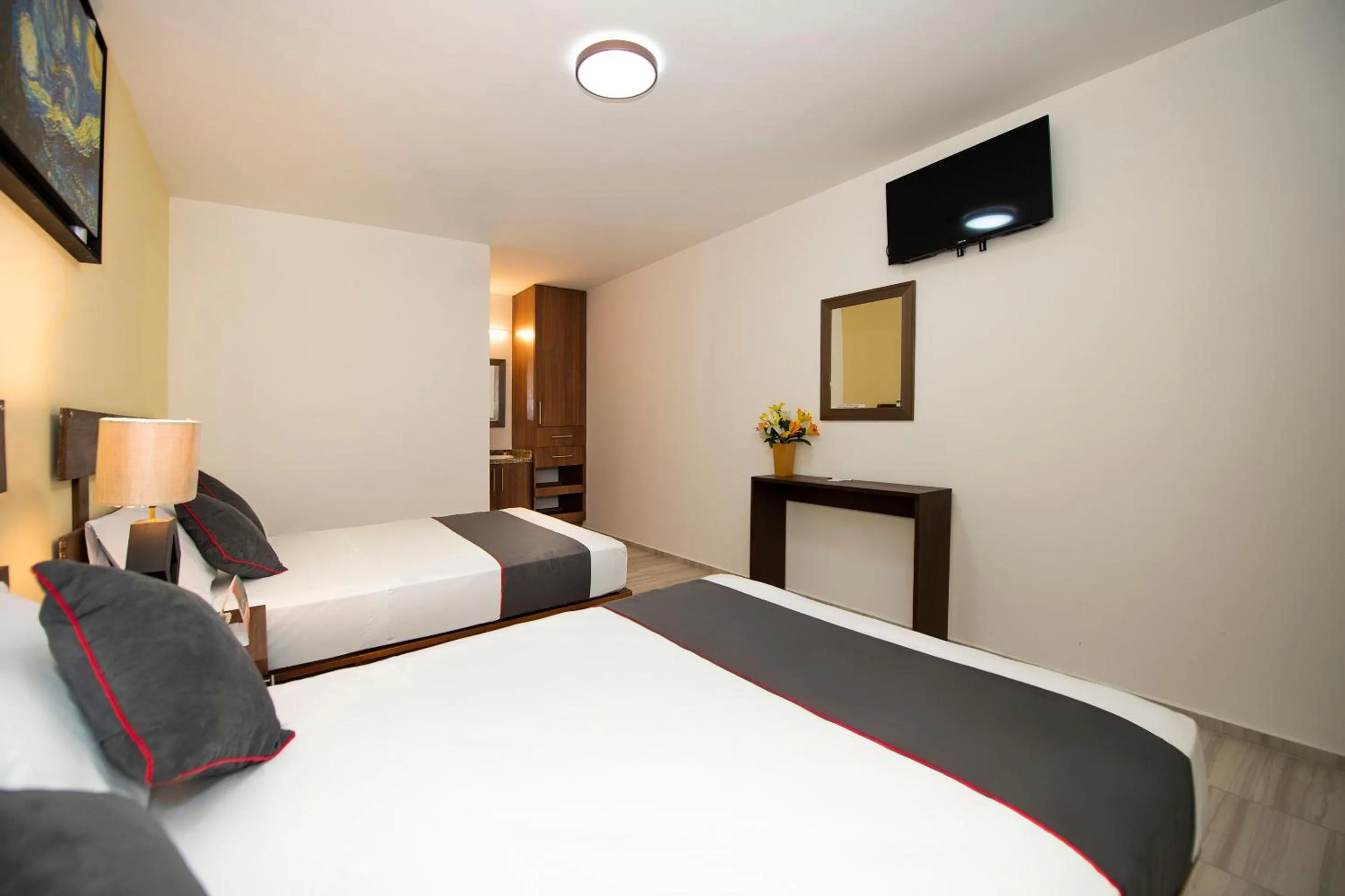 Bedroom, Bed in Hotel Quinta Las Fuentes Bernal