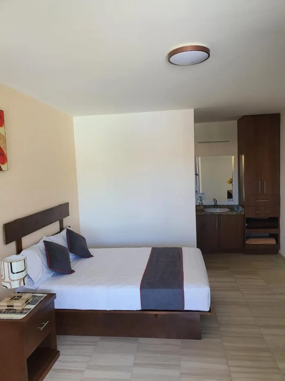 Bed in Hotel Quinta Las Fuentes Bernal