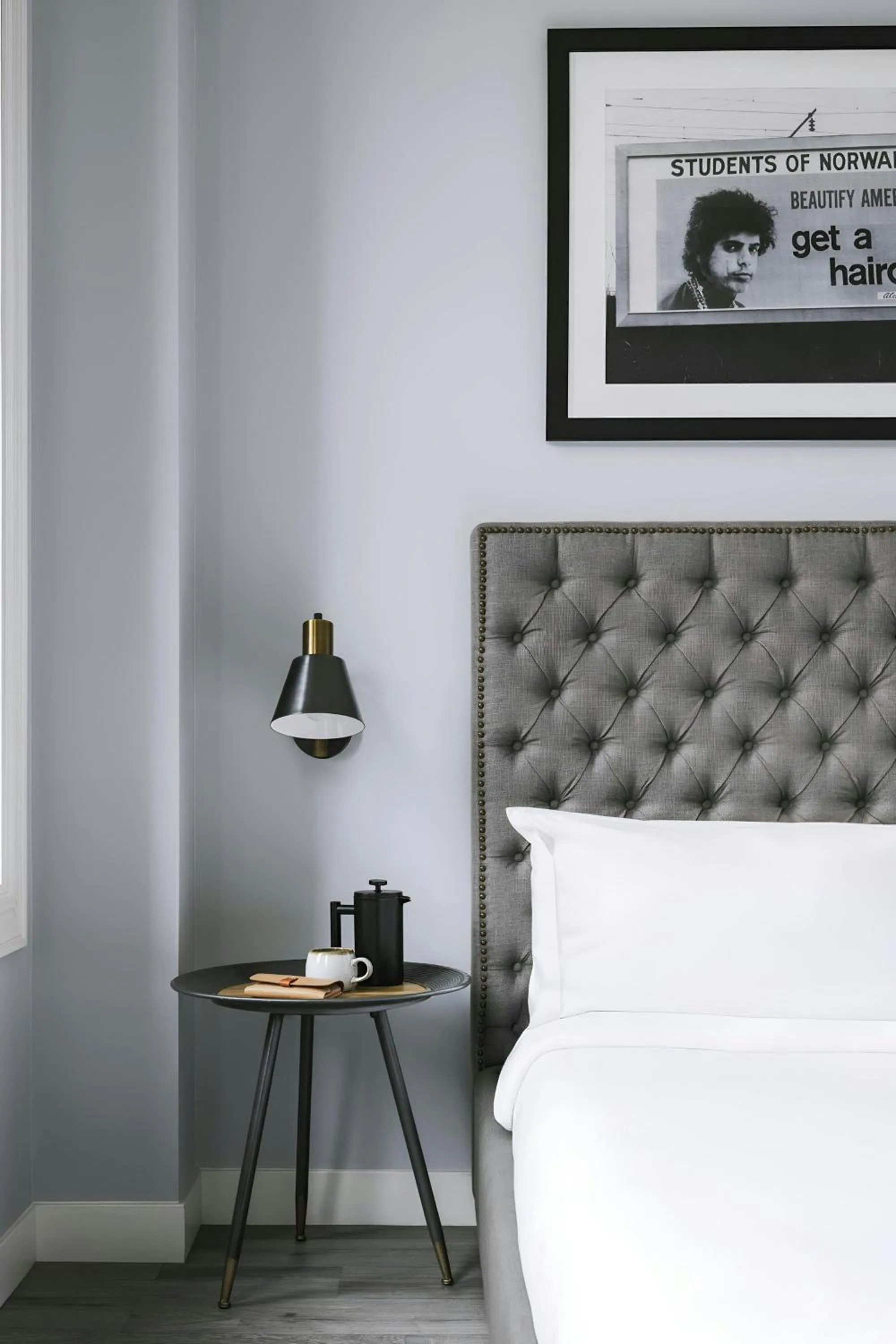 Bedroom, Bed in Sonder by Marriott Bonvoy The Plymouth Apartments Loop