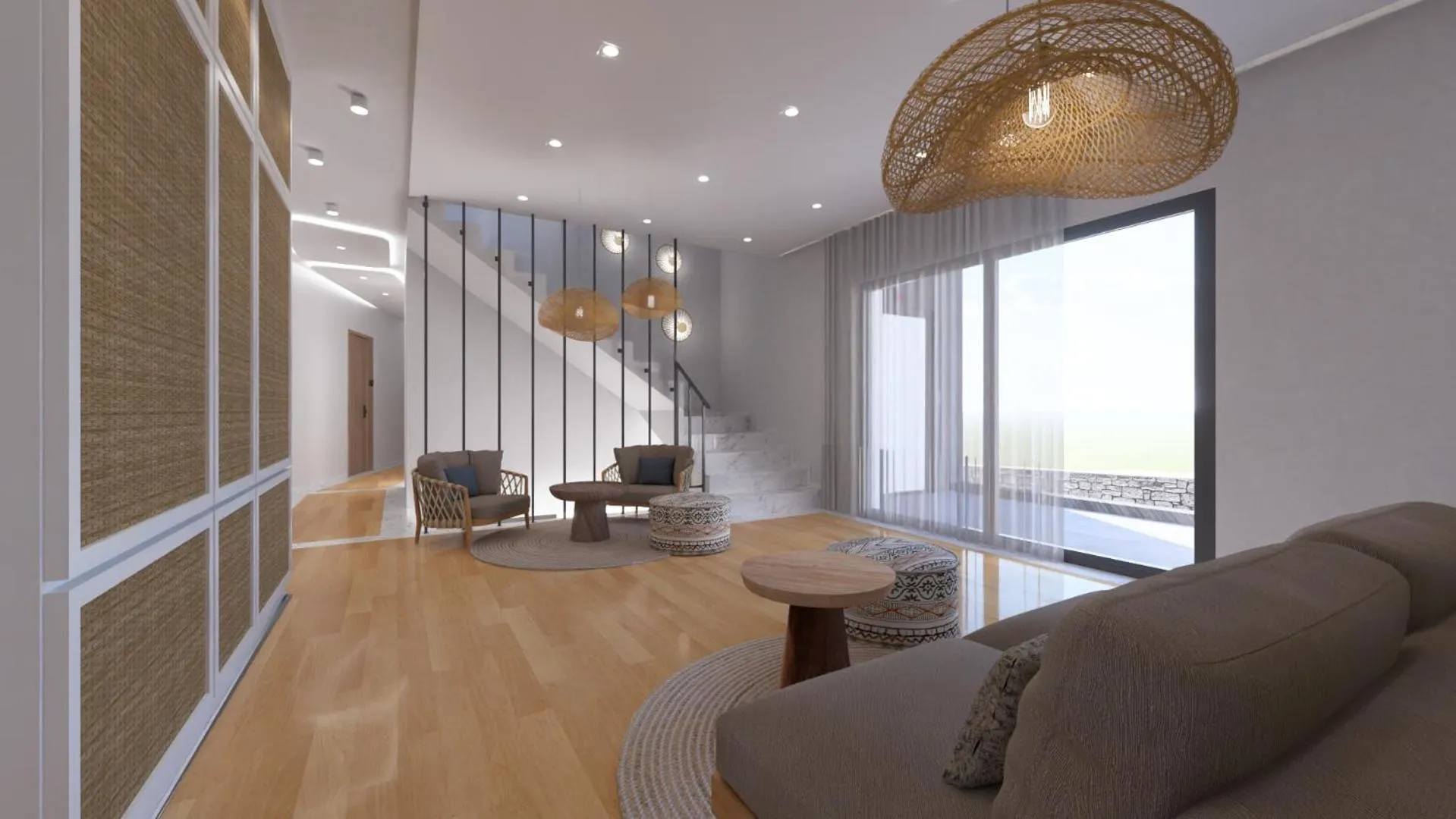 Seating area in Seagull Hotel and Apartments