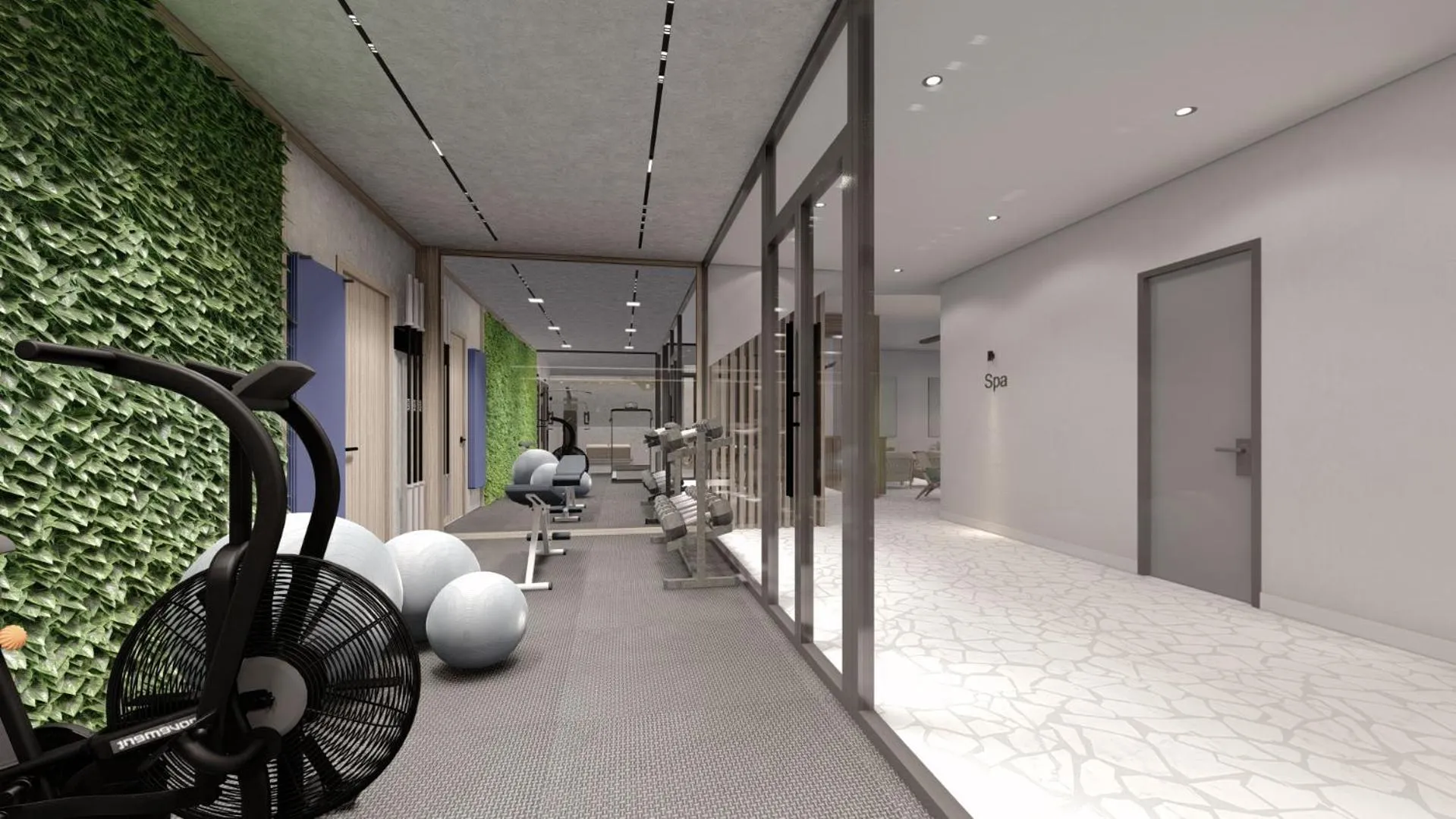 Fitness centre/facilities in Seagull Hotel and Apartments