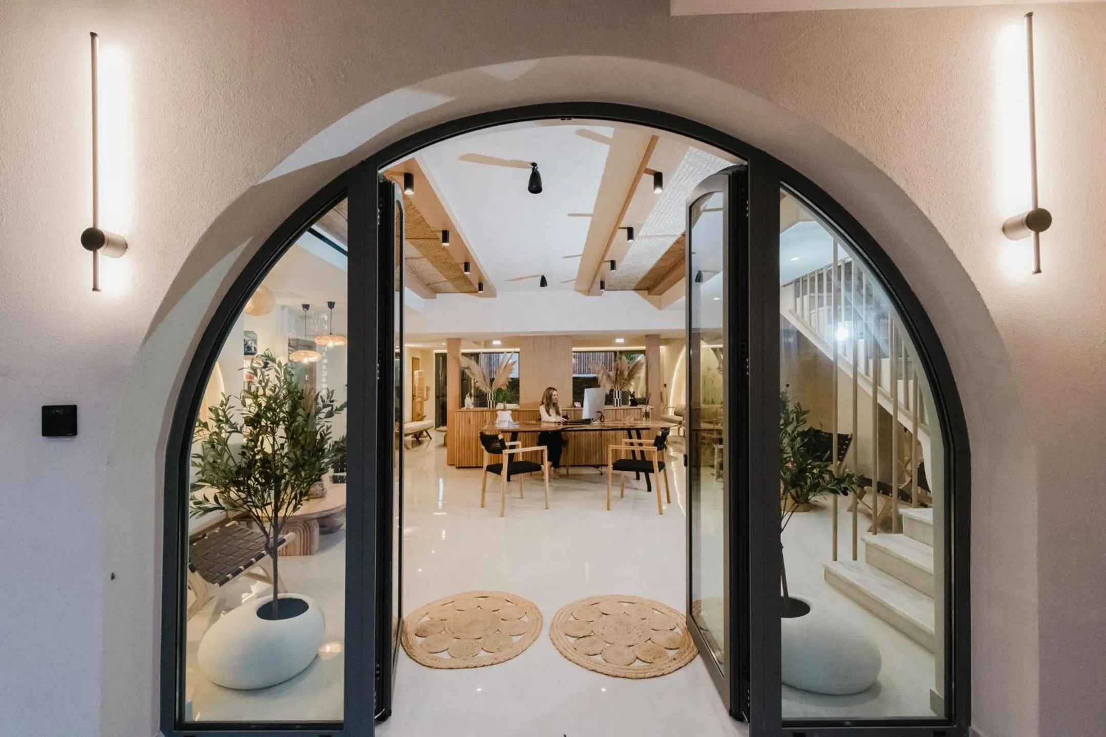 Lobby or reception in Evexia Boutique Hotel & Spa