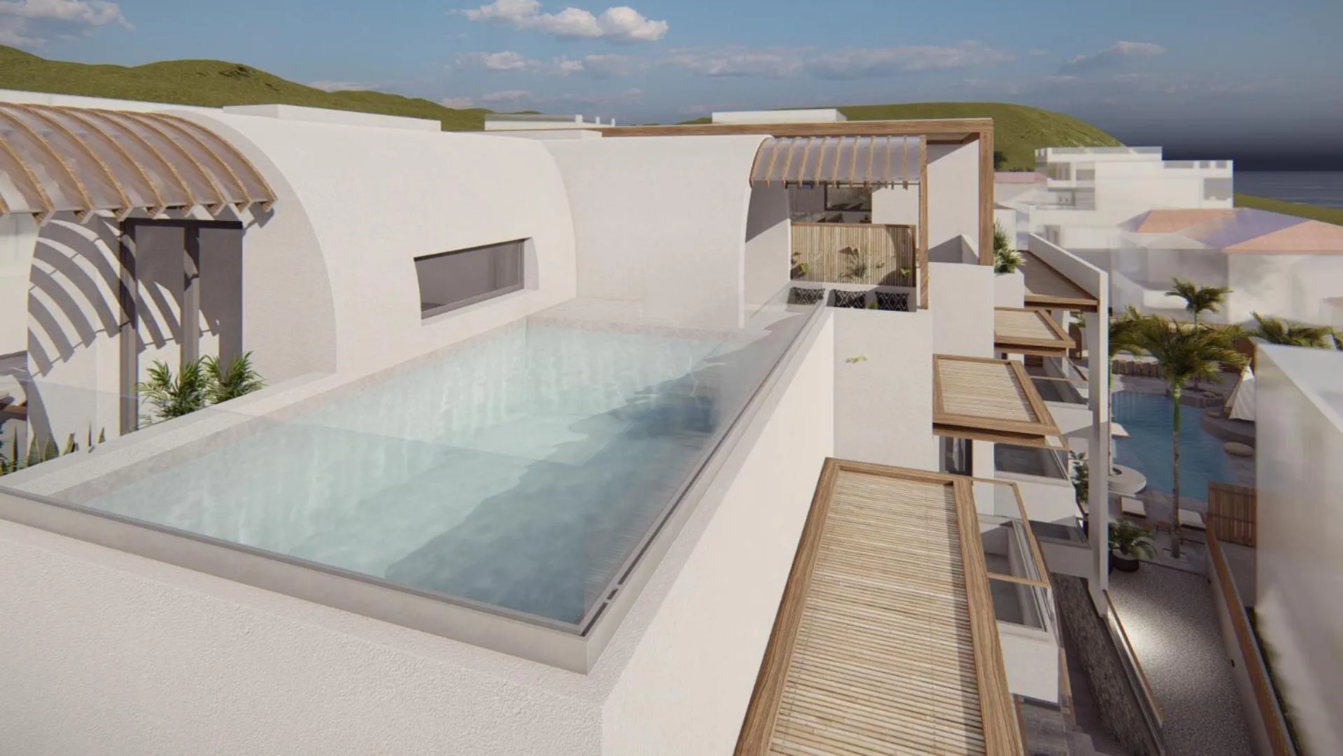 Sea view in Seagull Hotel and Apartments