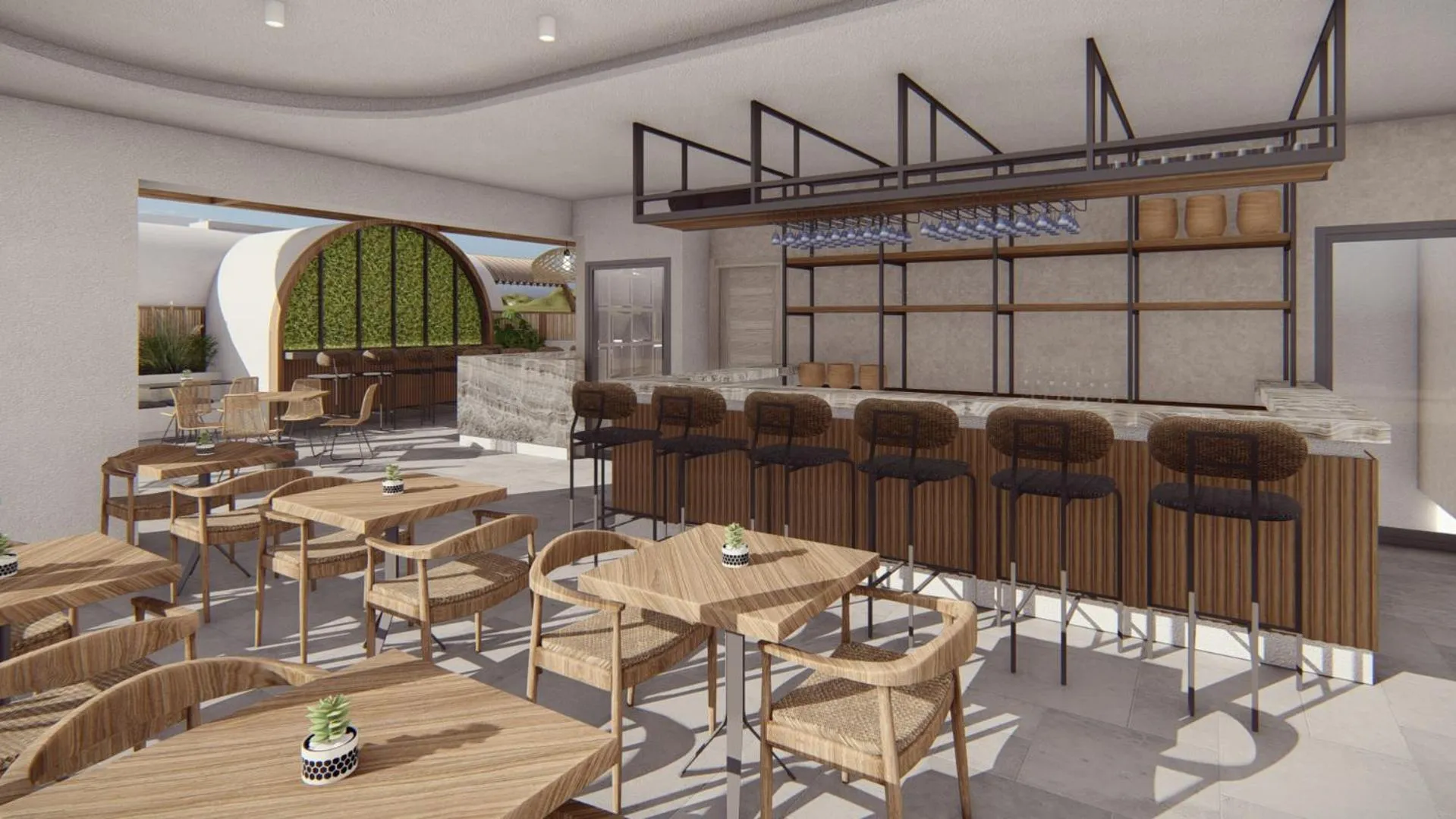 Restaurant/places to eat in Seagull Hotel and Apartments