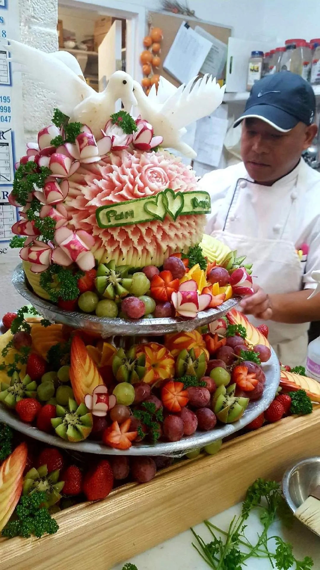 Food close-up in Coronet Hotel