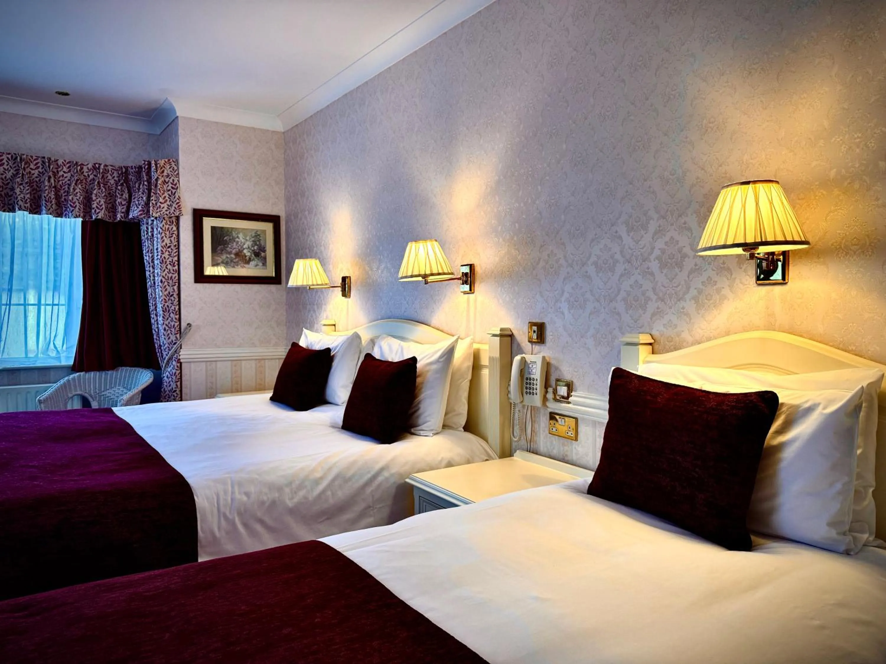Bedroom, Bed in Killeen House Hotel