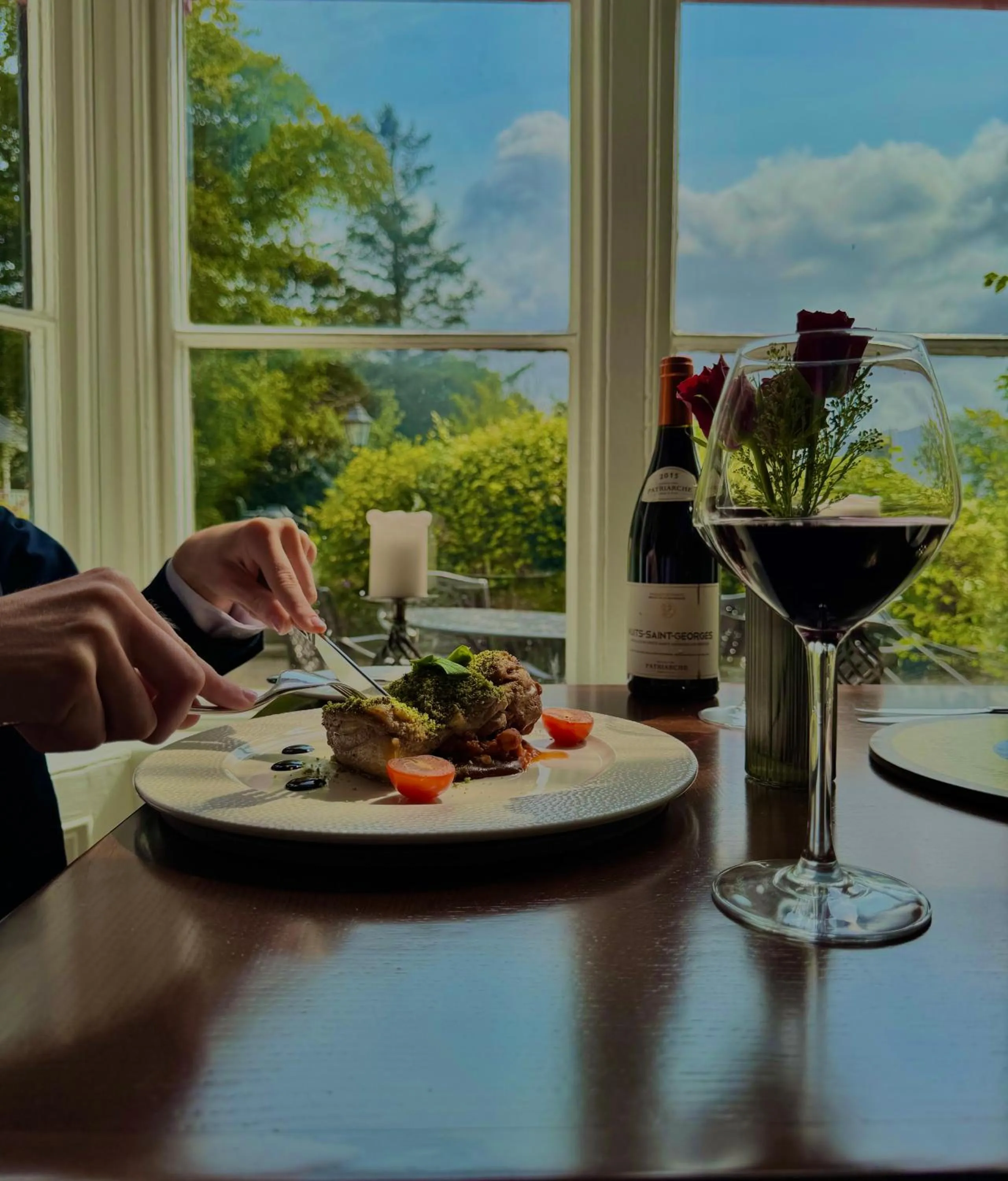Dining area in Killeen House Hotel