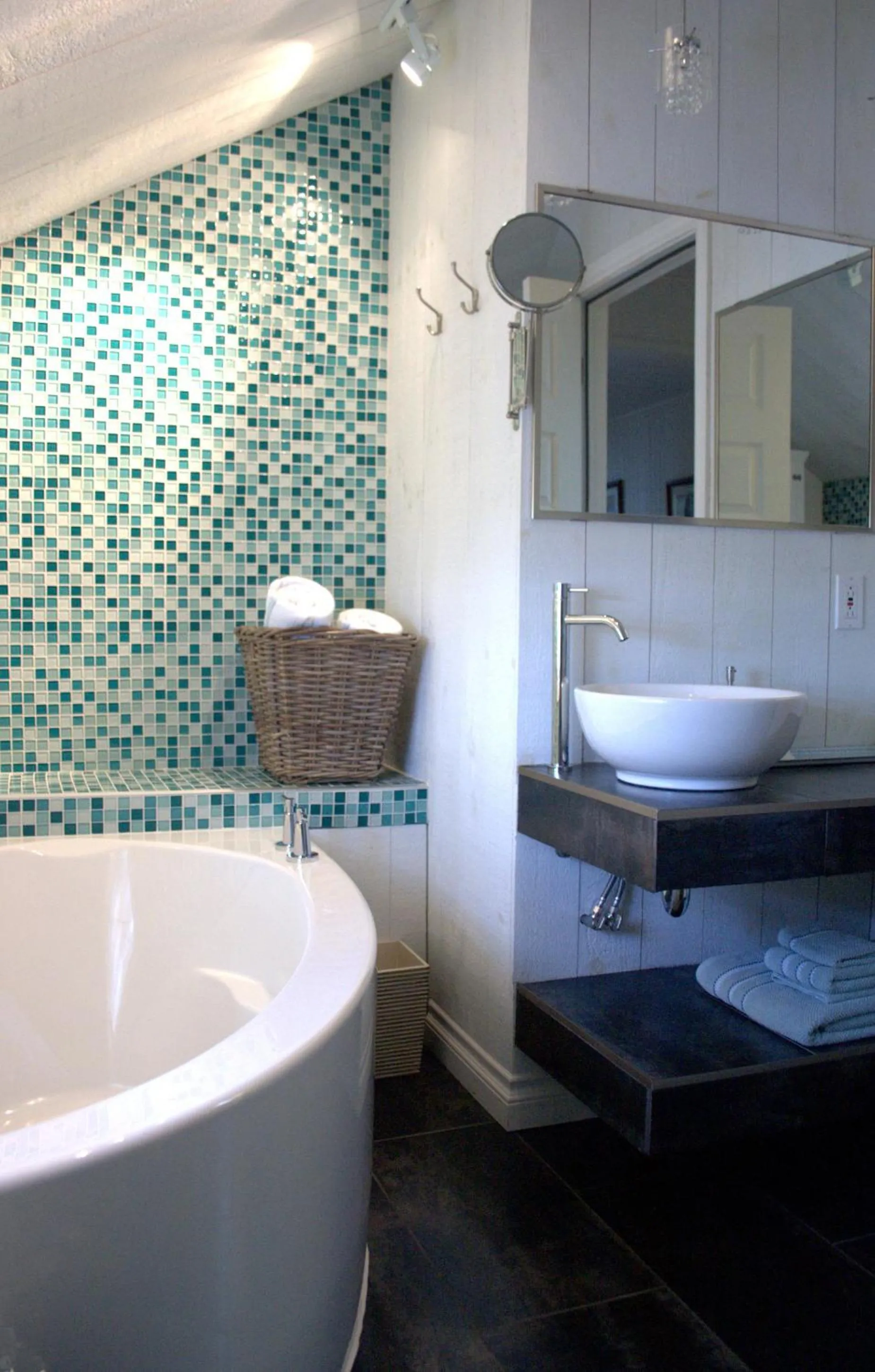 Bathroom in Auberge des Eaux Vives