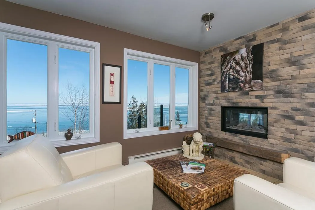 Living room in Auberge des Eaux Vives