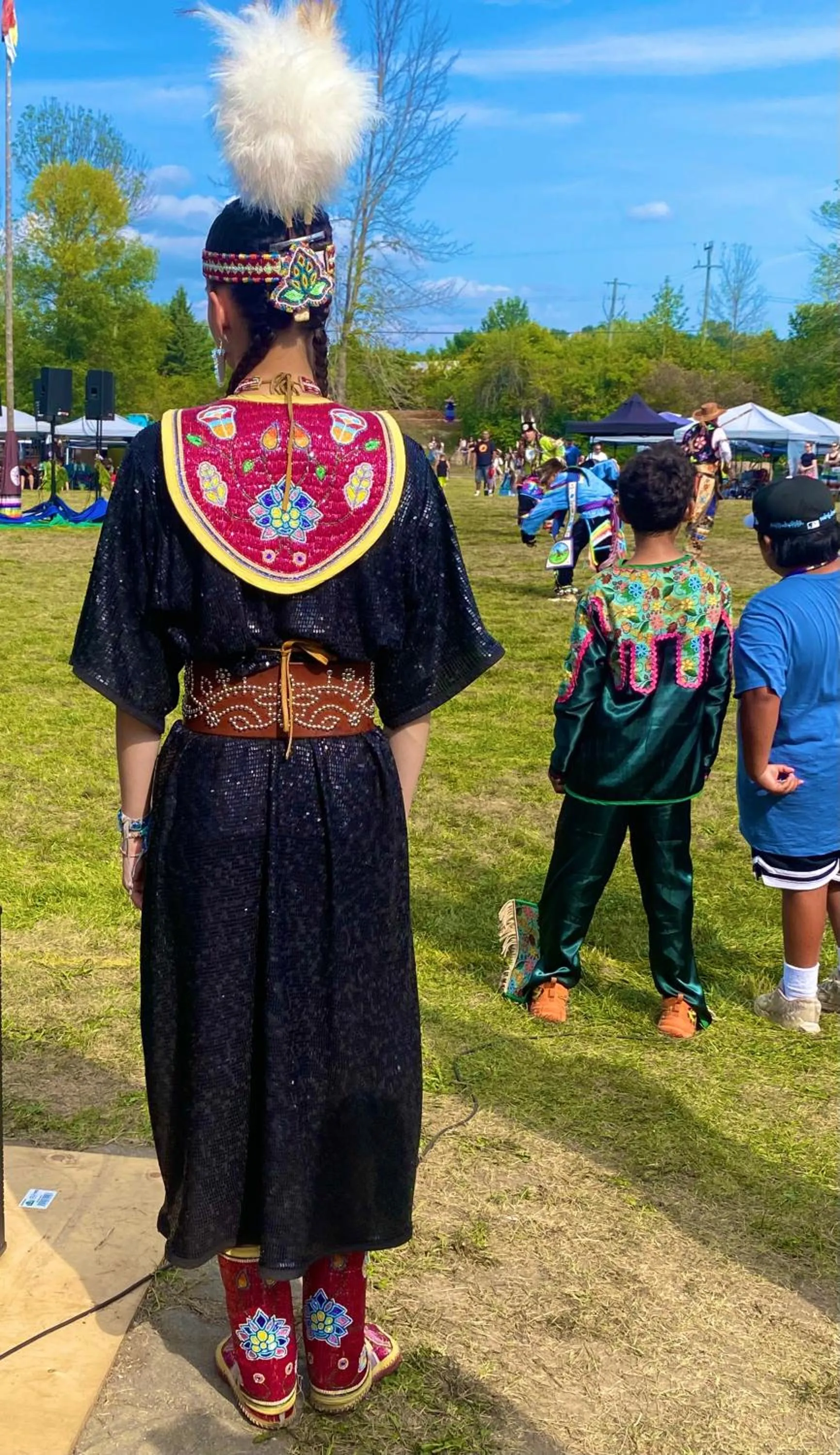 People in Blue Spruce Bed and Breakfast Muskoka