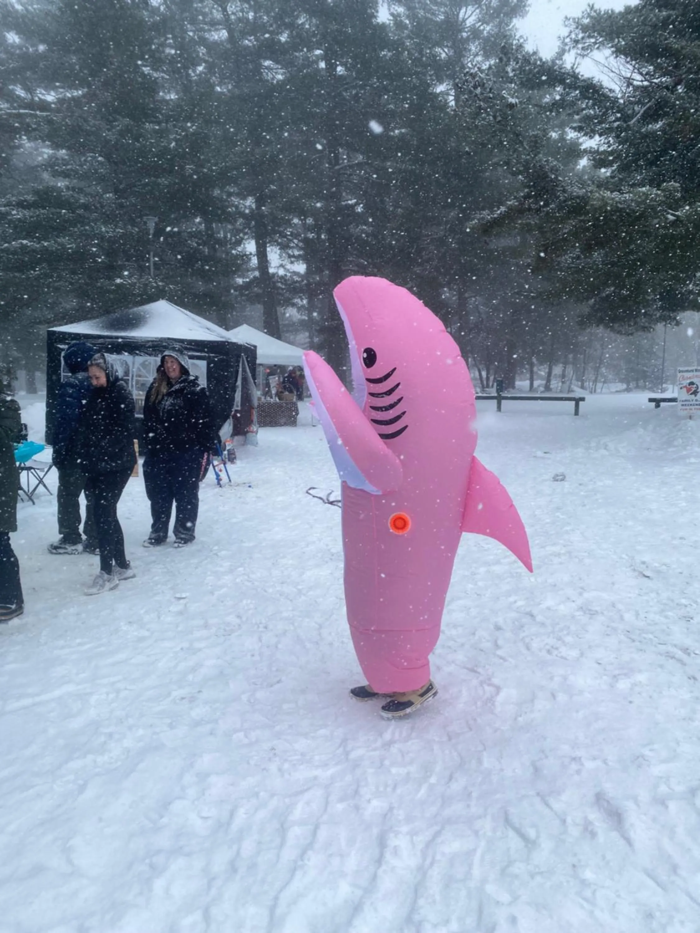 People in Blue Spruce Bed and Breakfast Muskoka