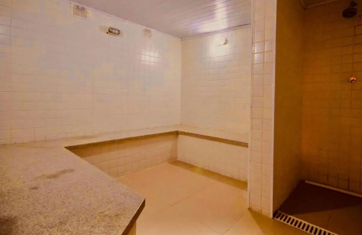 Sauna in Residências Garcez - Pantai Enseada - Vista Mar