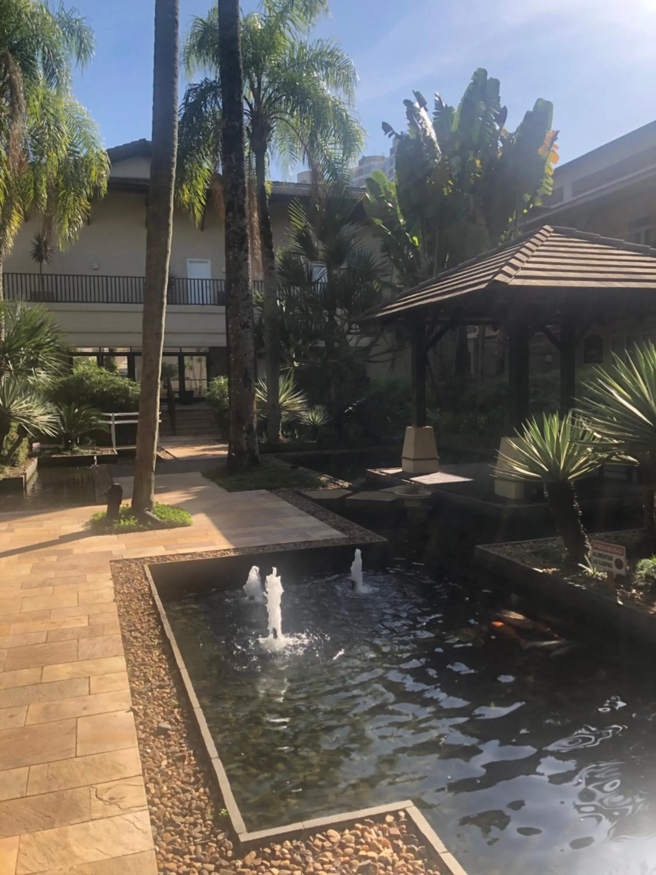 Garden in Residências Garcez - Pantai Enseada - Vista Mar