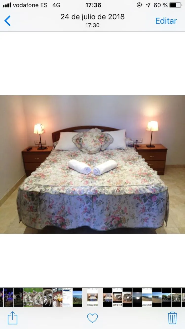 Bed in Hotel Comodoro