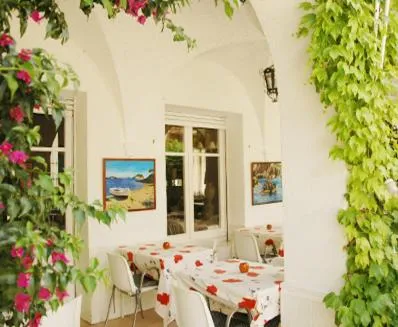 Patio in Hotel Comodoro