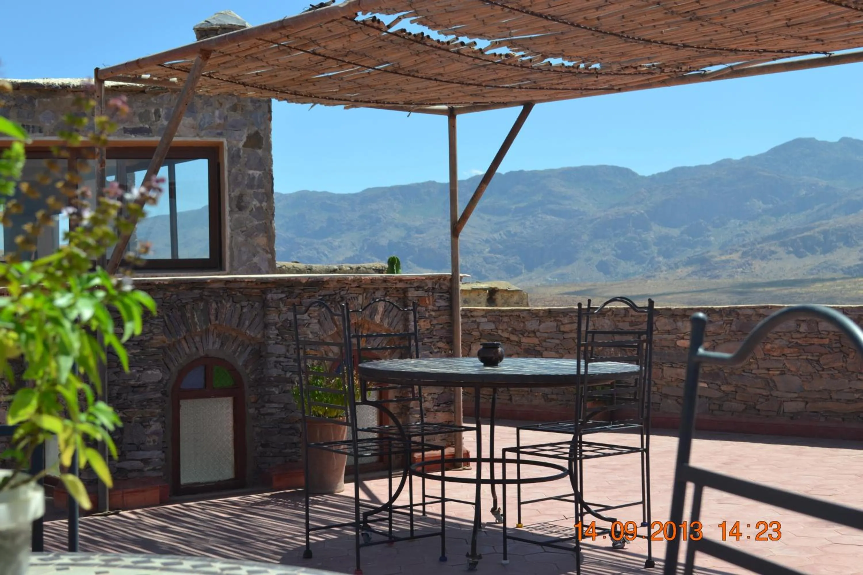 Balcony/Terrace in Tizourgane Kasbah