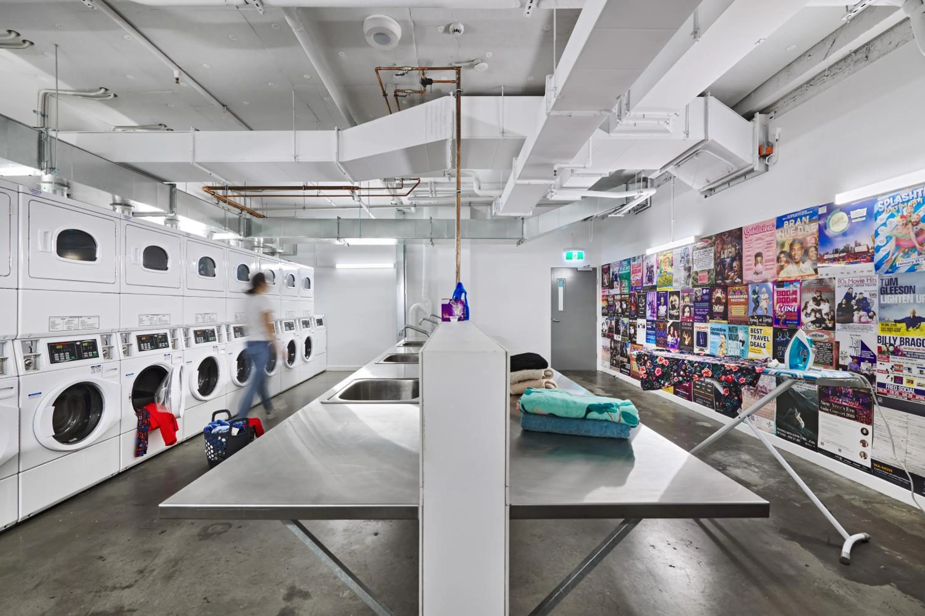 washing machine in Hostel G Perth