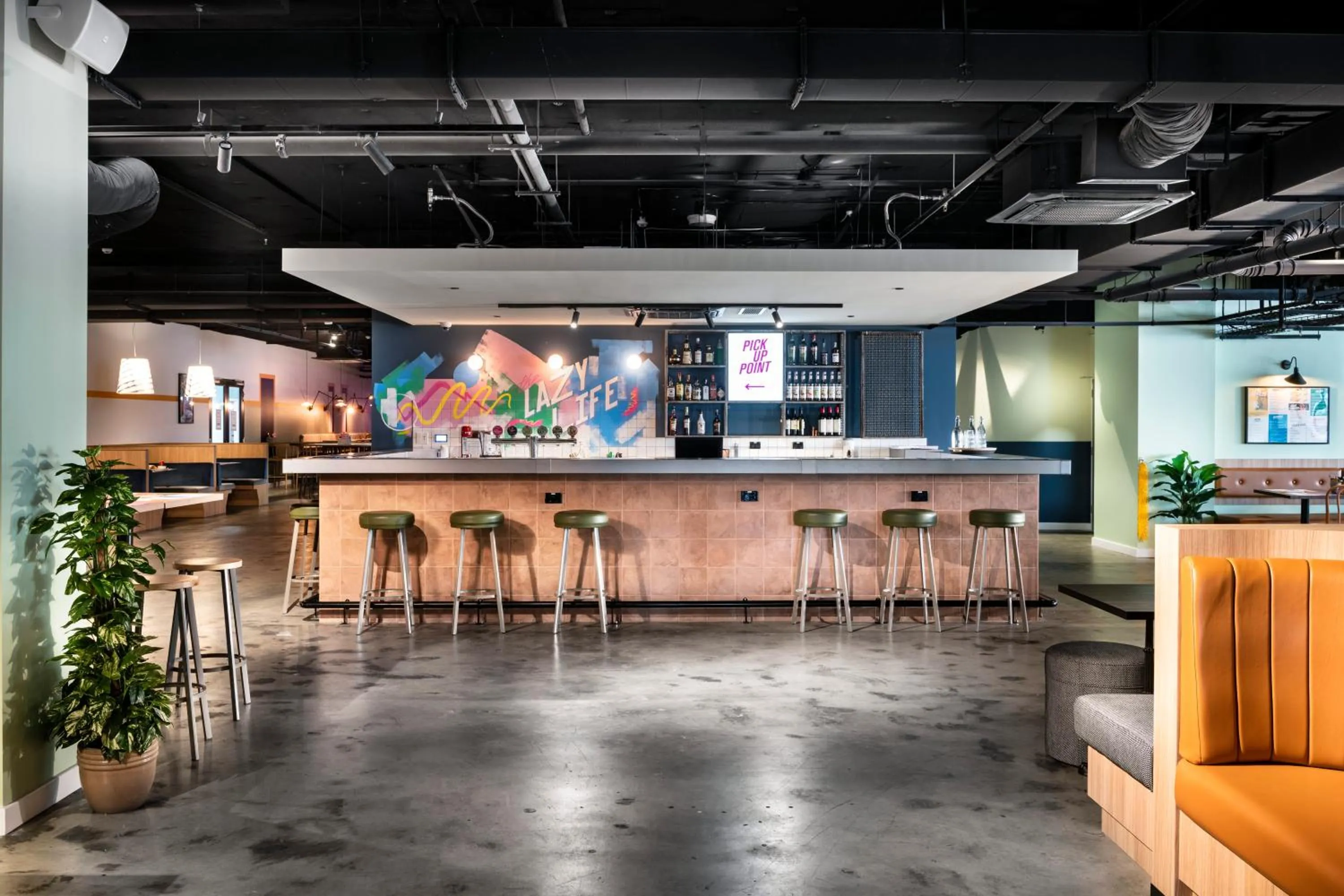 Lounge or bar in Hostel G Perth