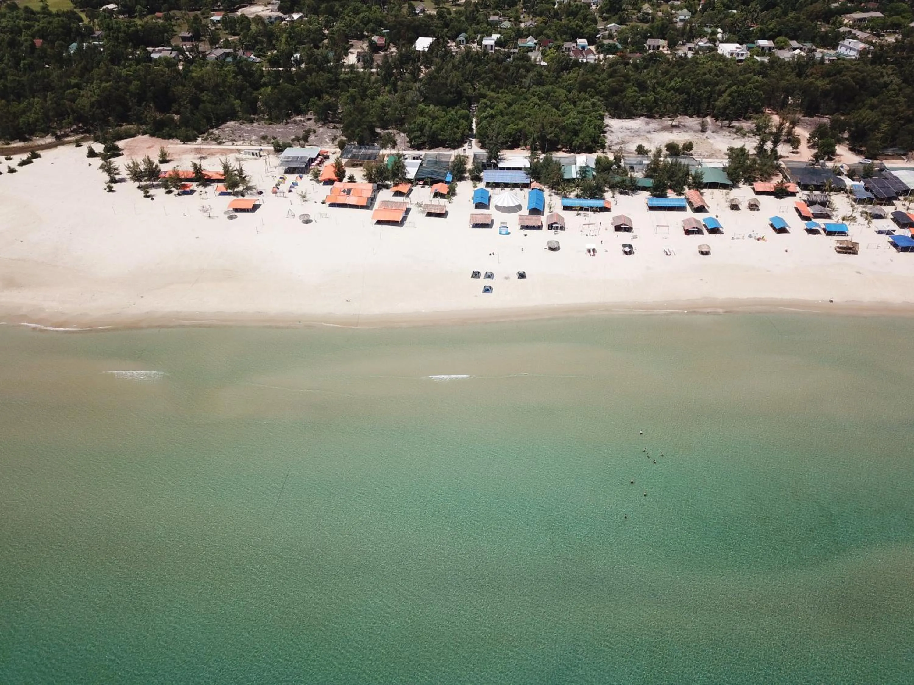 Beach in CANH DUONG MOTEL