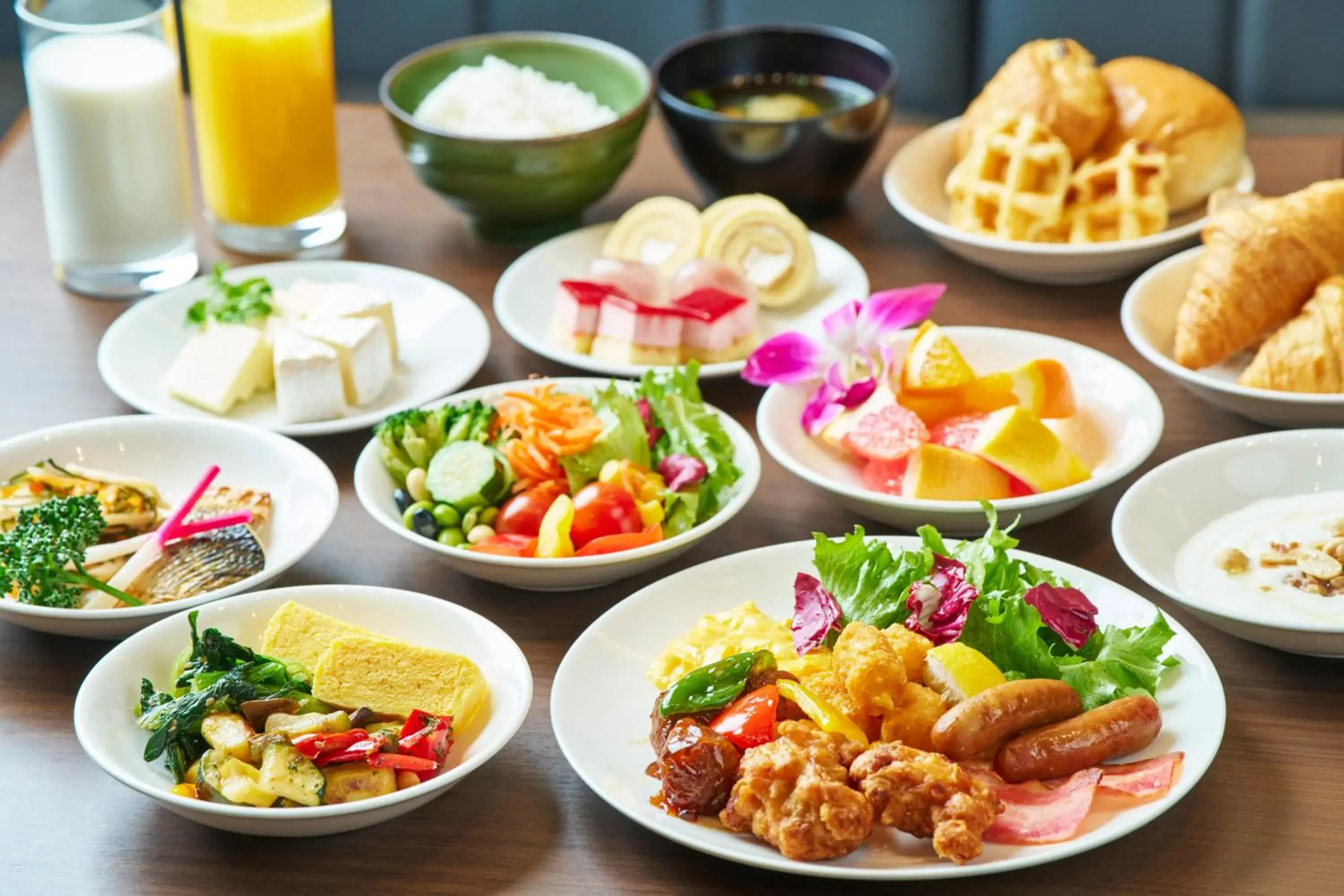 Breakfast in Best Western Plus Hotel Fino Osaka Kitahama Breakfast in Best Western Plus Hotel Fino Osaka Kitahama