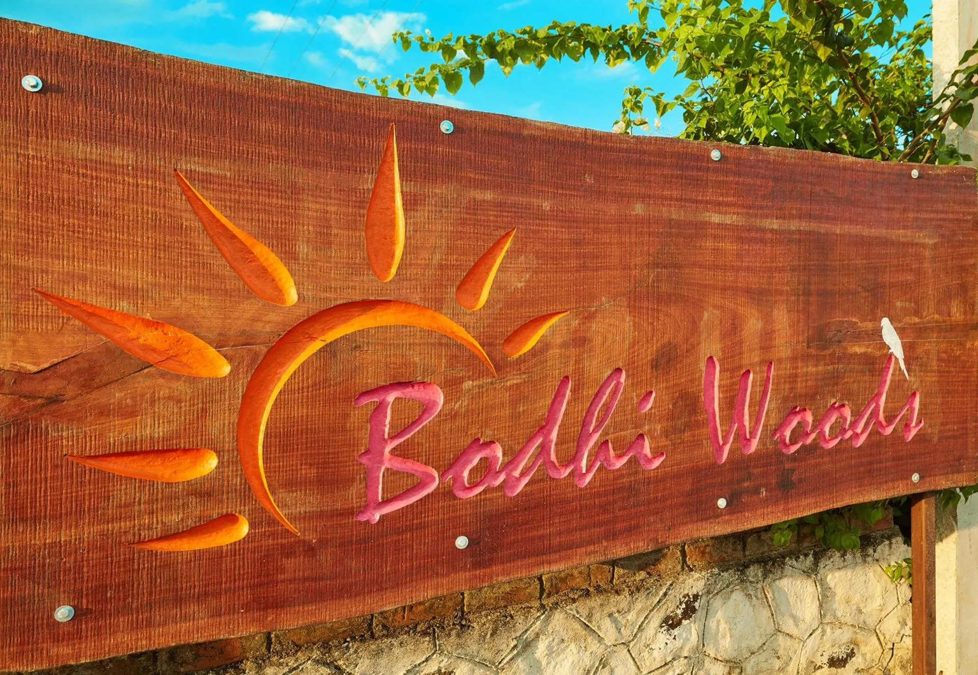 Property logo or sign in Bodhiwoods Resorts