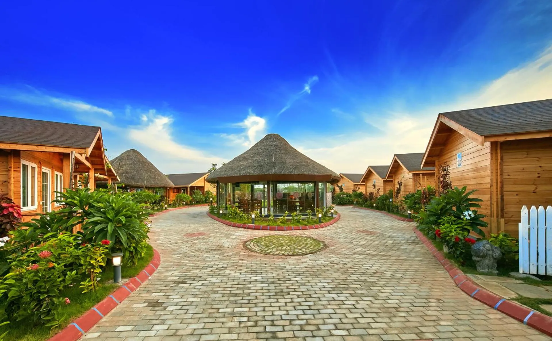 Property building in Bodhiwoods Resorts