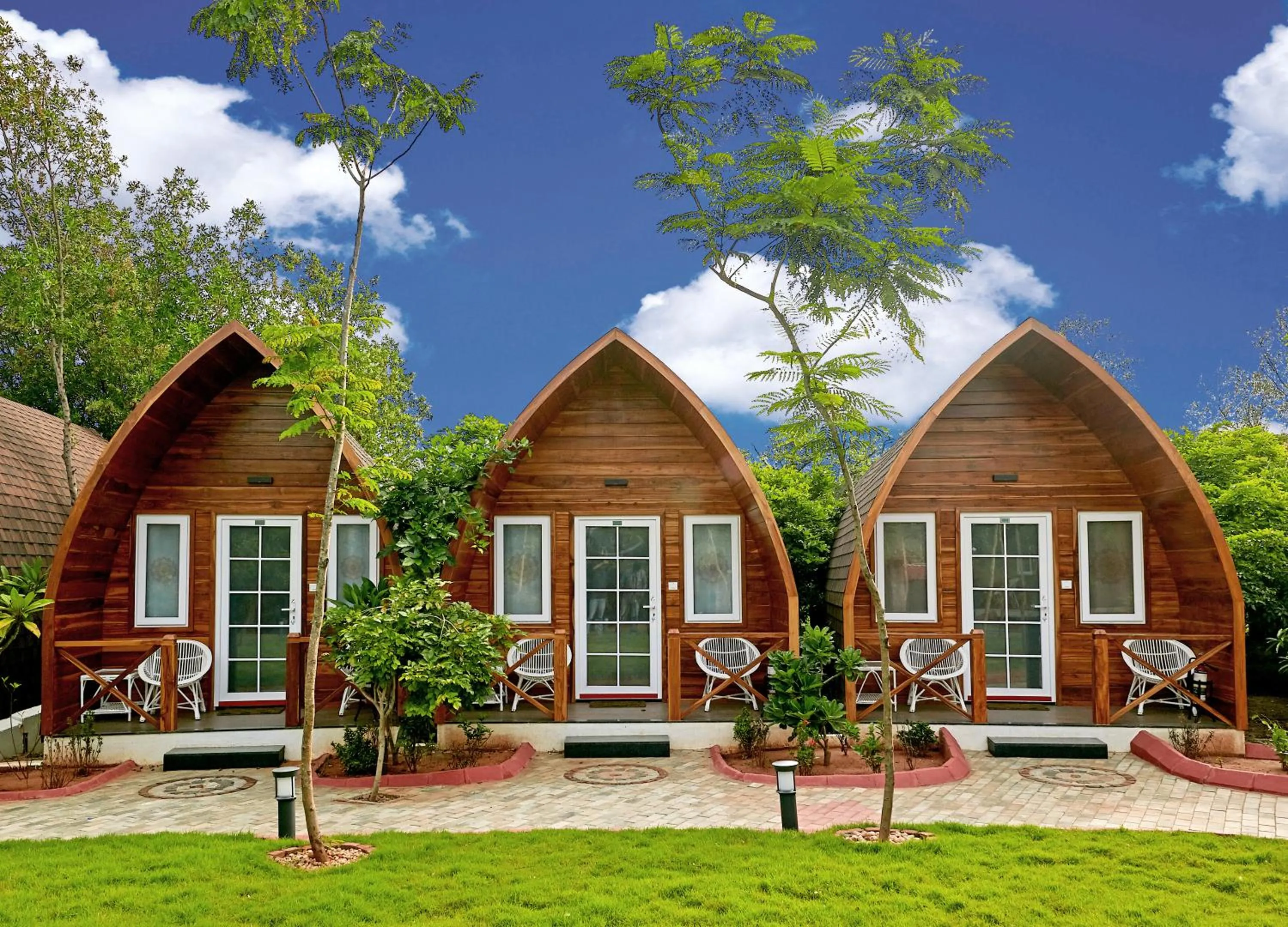 Bedroom in Bodhiwoods Resorts