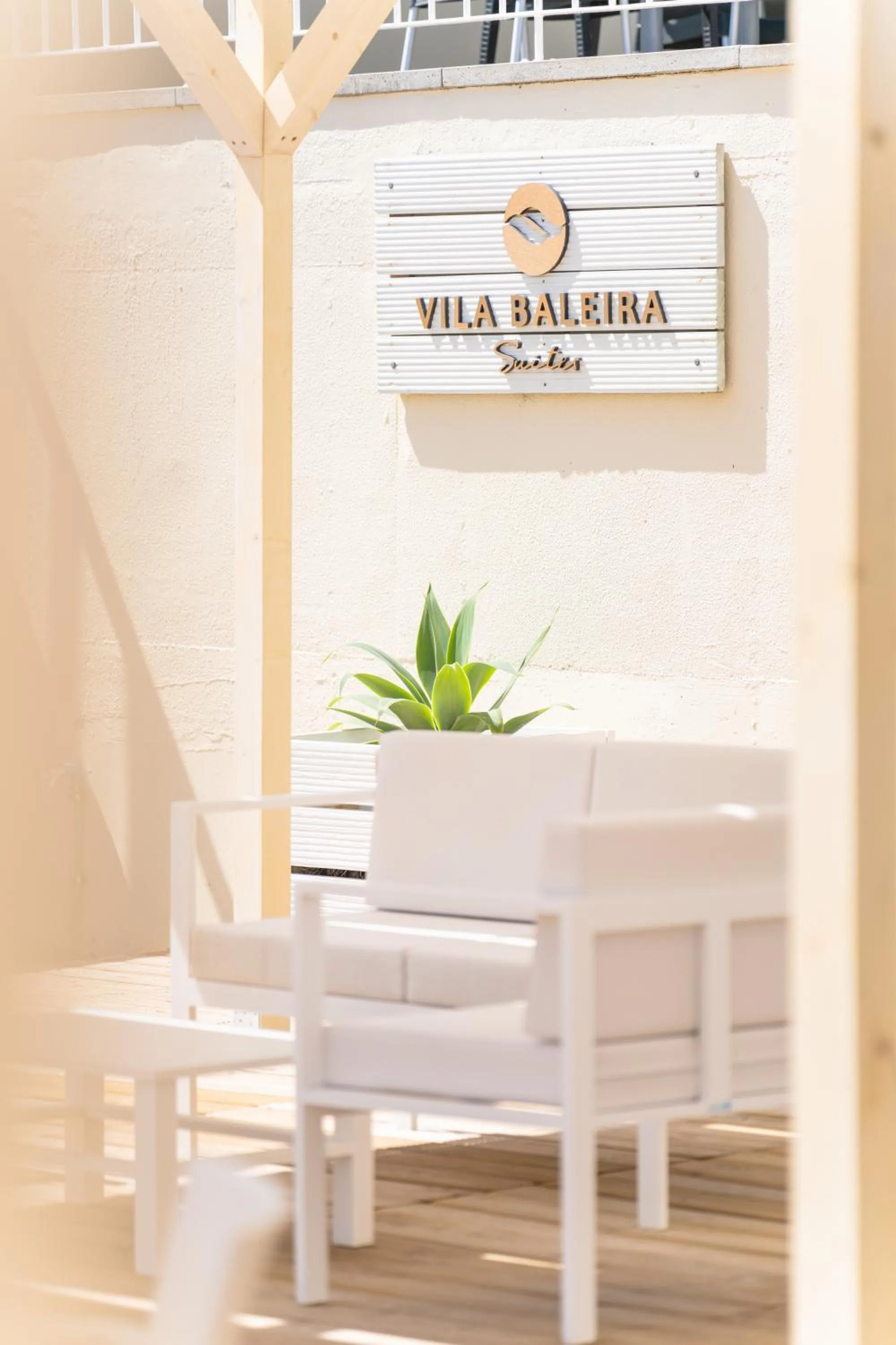 Decorative detail in Vila Baleira Suites
