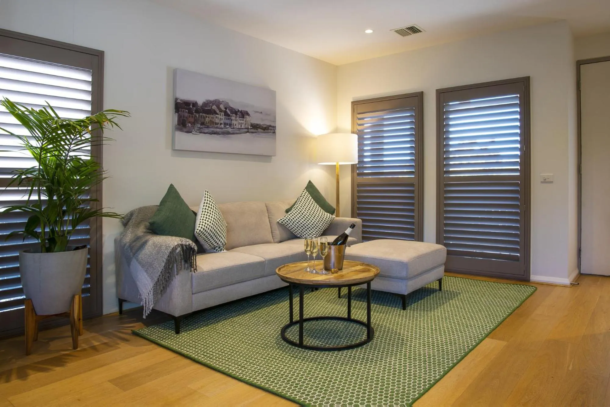 Living room in Mews Cottages