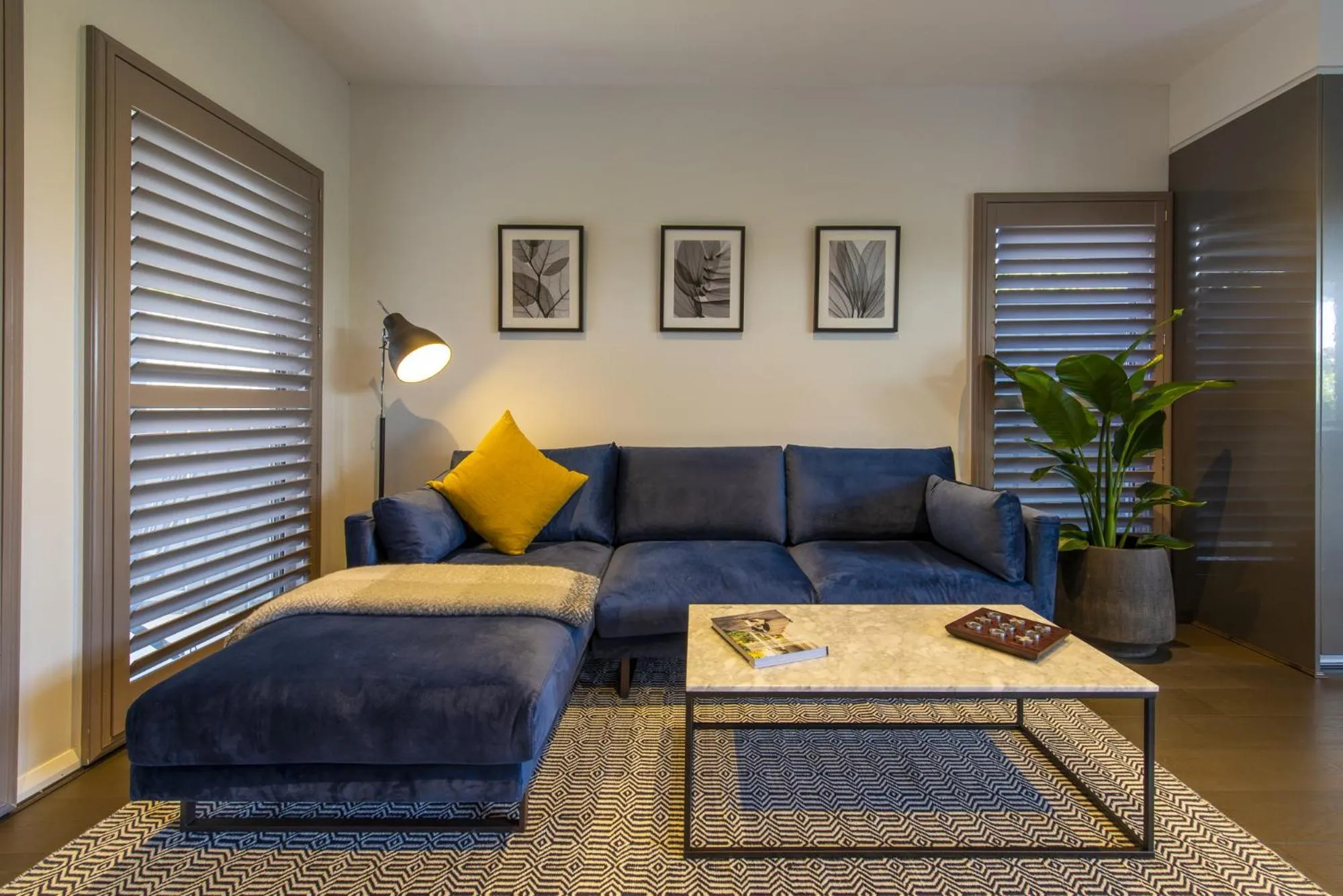 Living room in Mews Cottages
