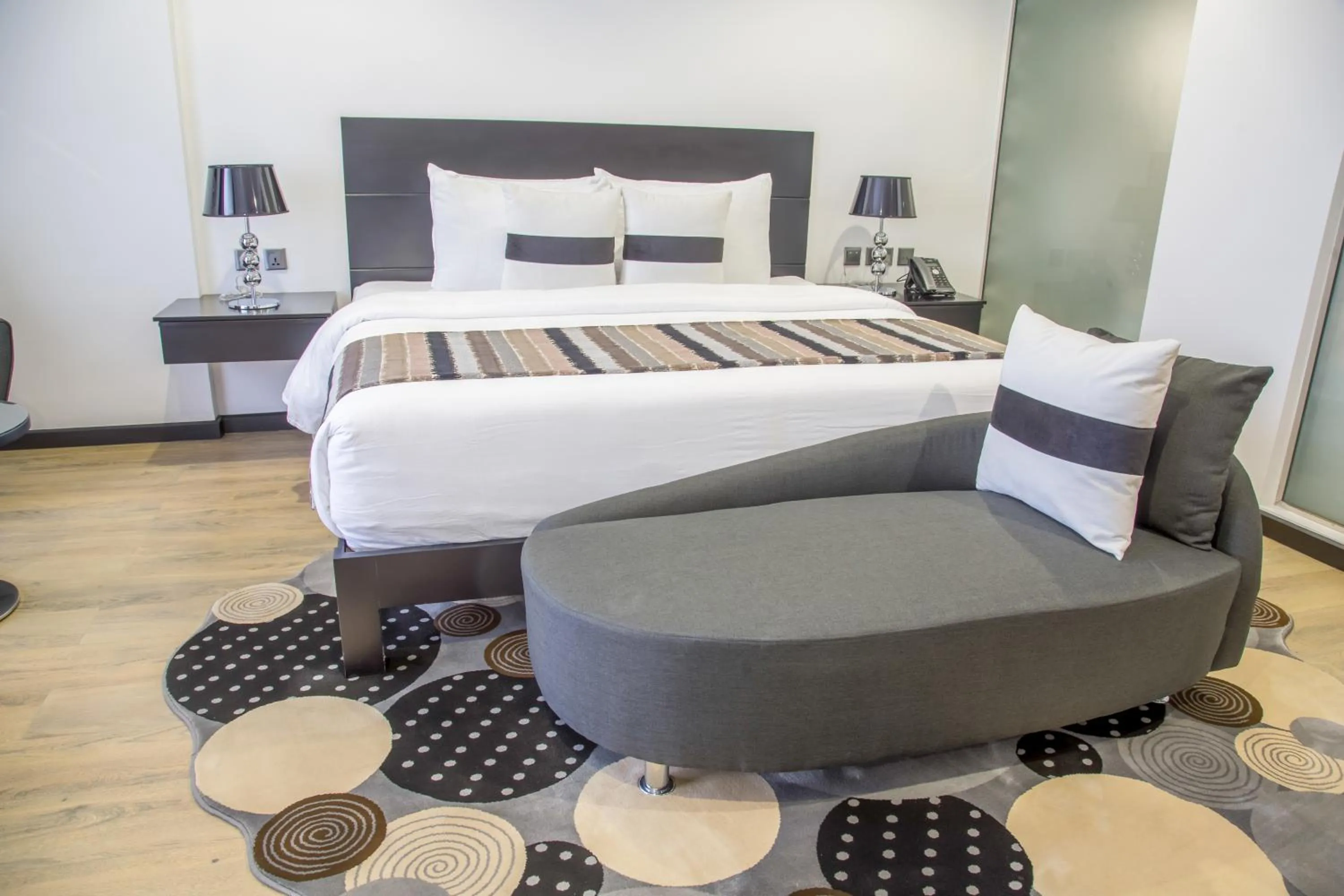 Bed in Amaryllis Hotel Blantyre