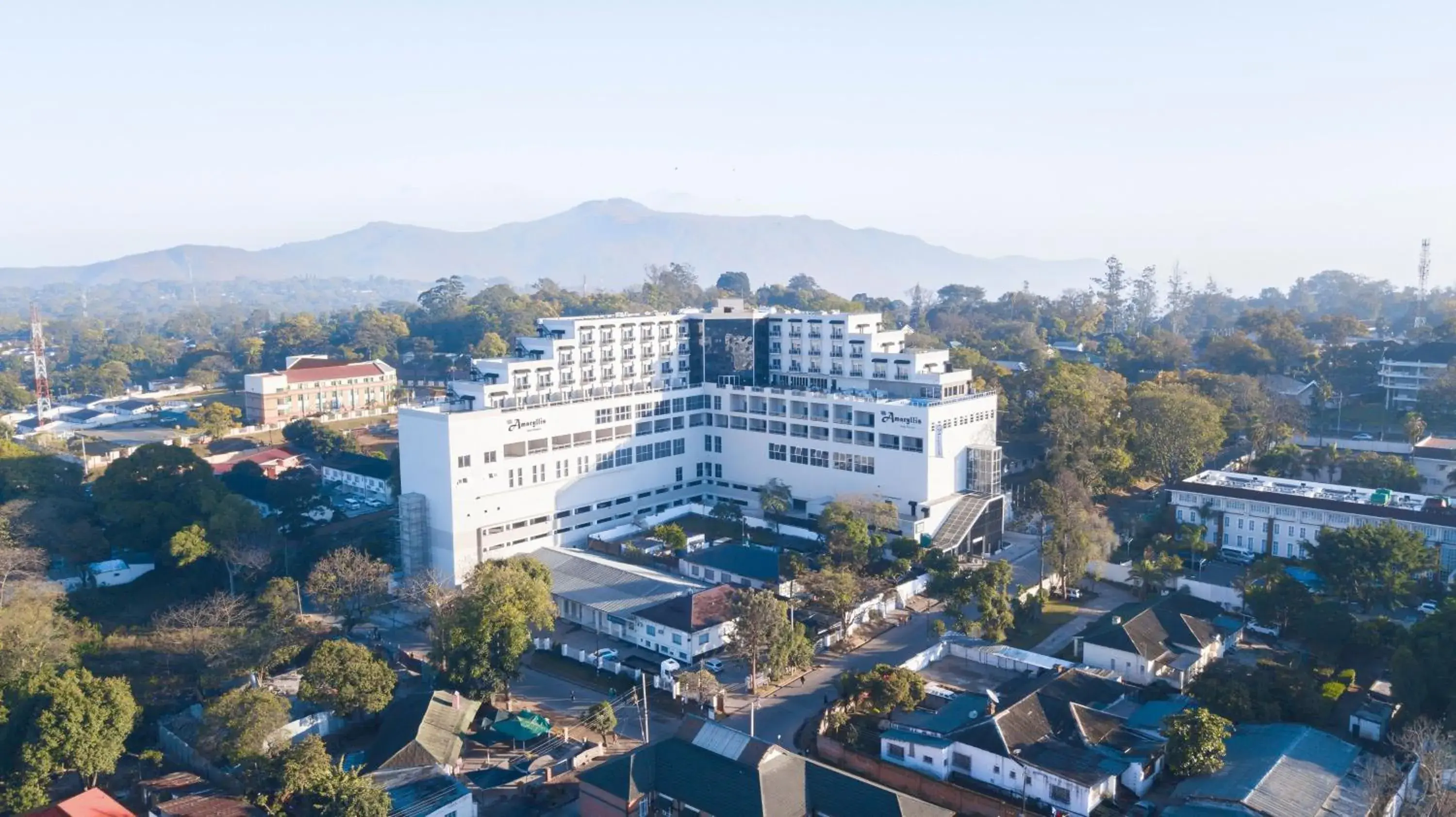 Bird's eye view in Amaryllis Hotel Blantyre Bird's eye view in Amaryllis Hotel Blantyre