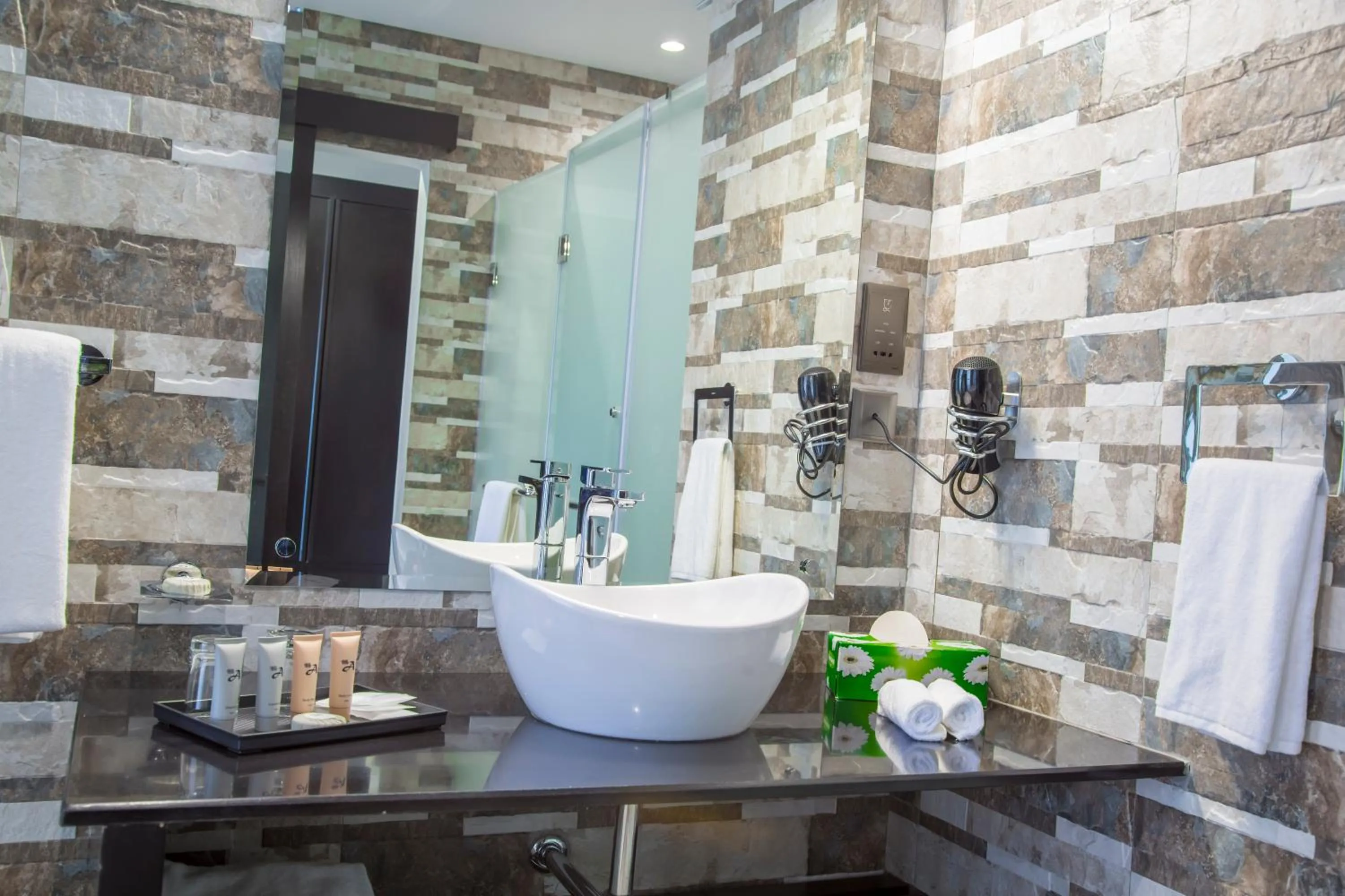 Toilet in Amaryllis Hotel Blantyre