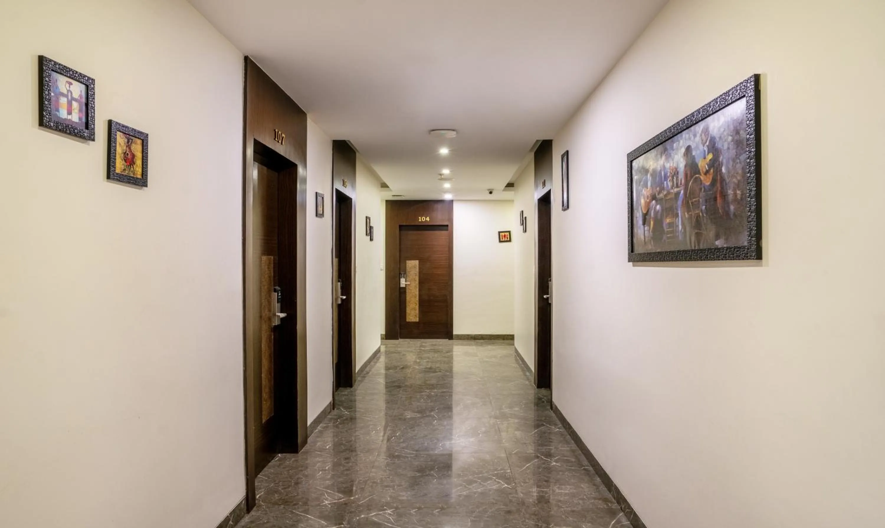 Lobby or reception in Treebo Acsys, Gachibowli