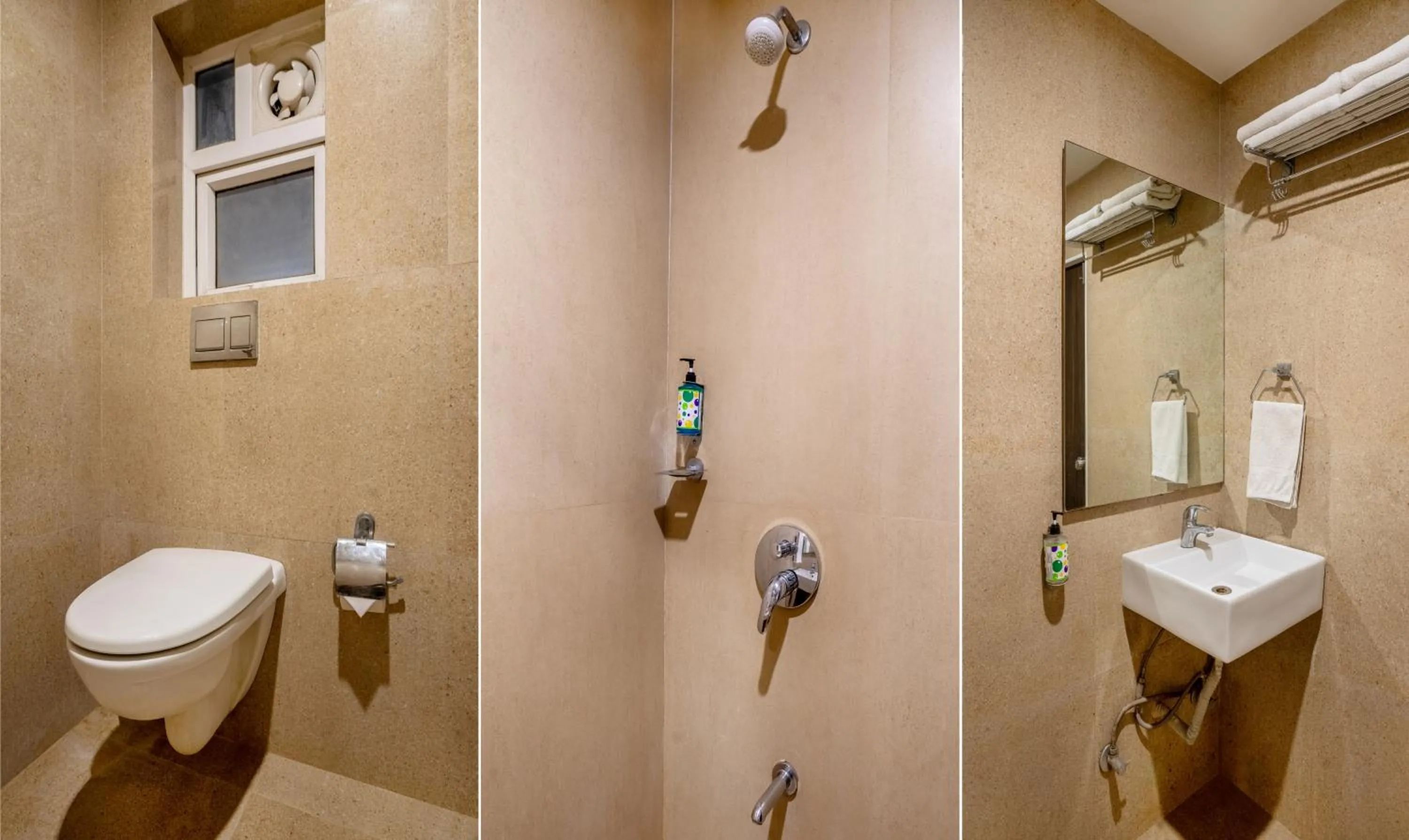 Bathroom in Treebo Acsys, Gachibowli