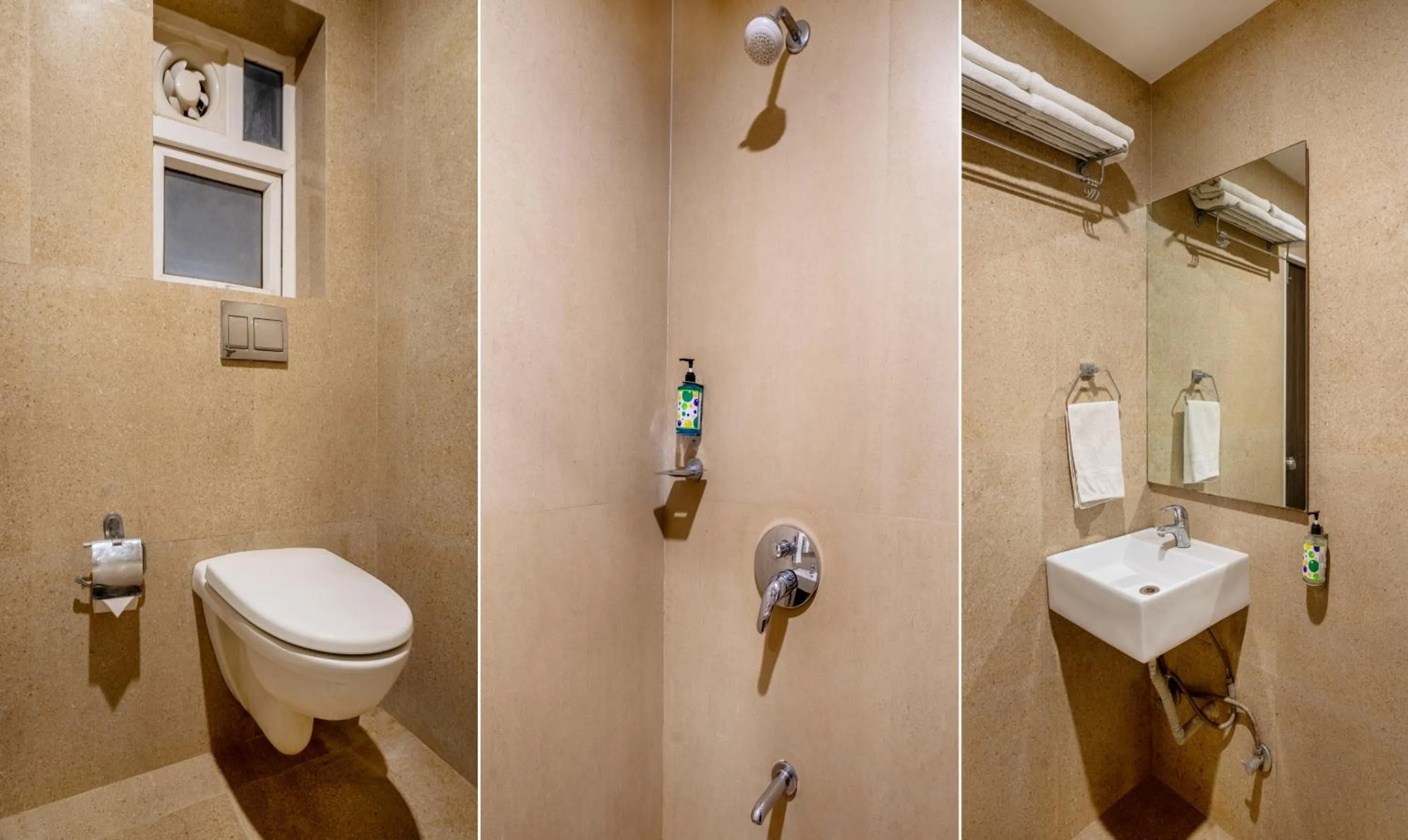 Bathroom in Treebo Acsys, Gachibowli