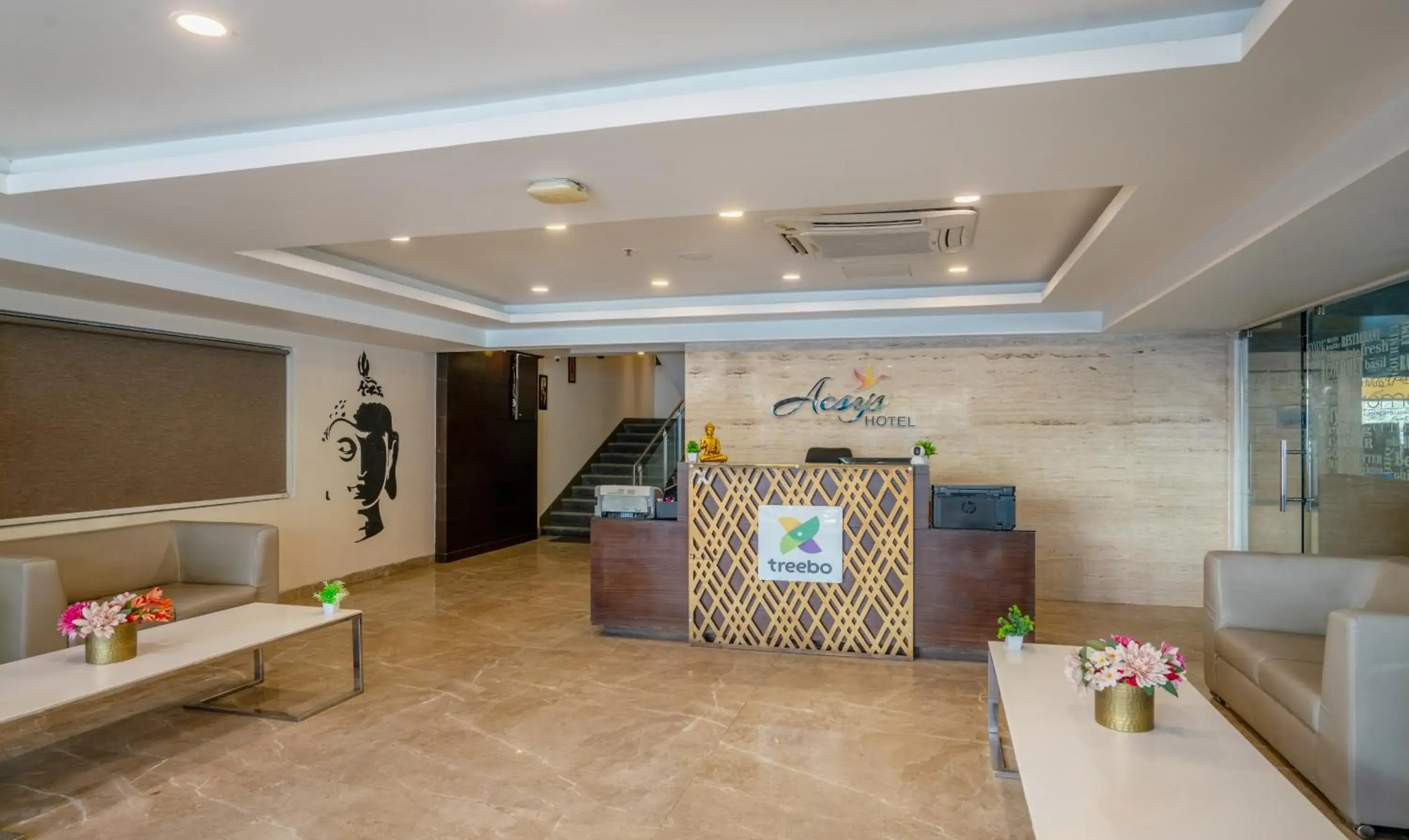 Lobby or reception in Treebo Acsys, Gachibowli Lobby or reception in Treebo Acsys, Gachibowli