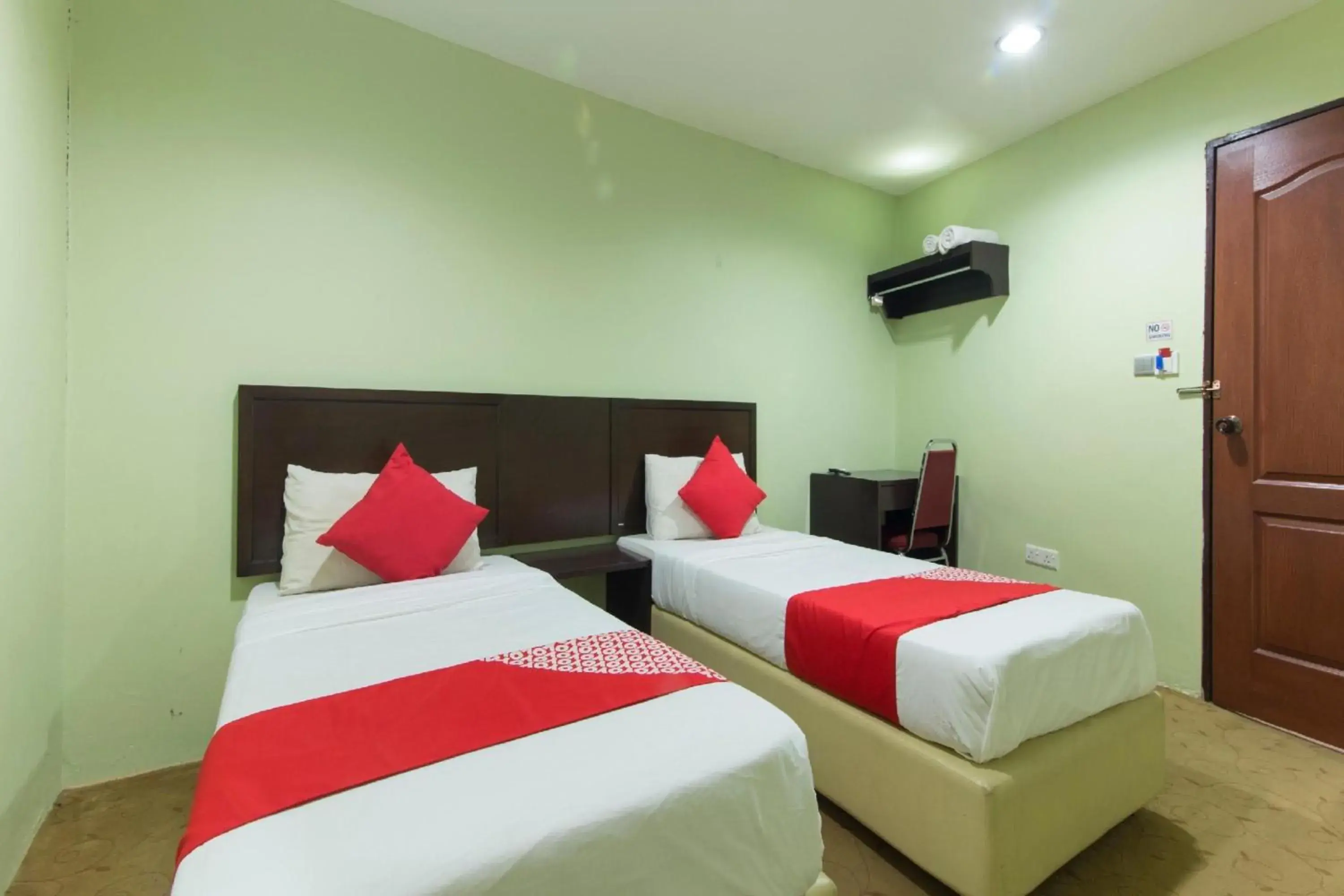 View (from property/room), Bed in Amani Hotel View (from property/room), Bed in Amani Hotel