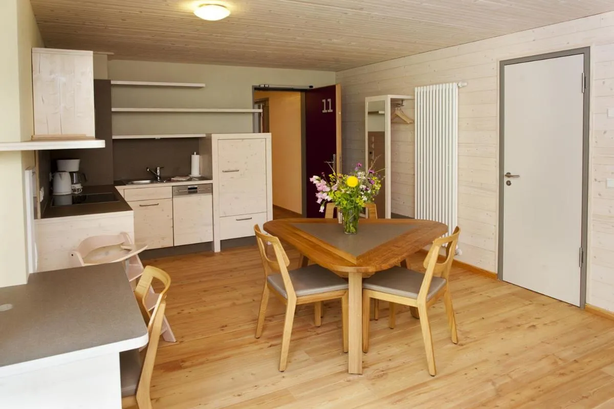 Dining area in Familienhotel Weimar mit Ferienwohnungen