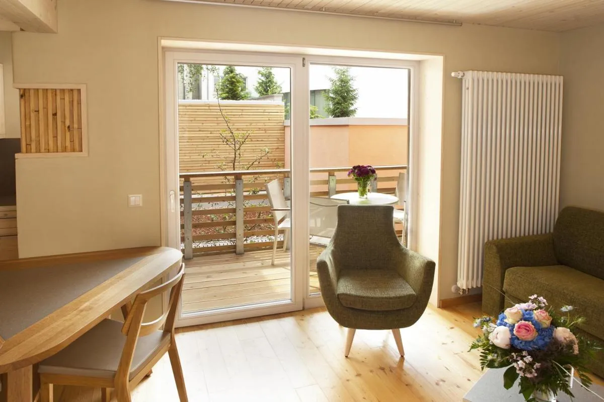 Living room in Familienhotel Weimar mit Ferienwohnungen