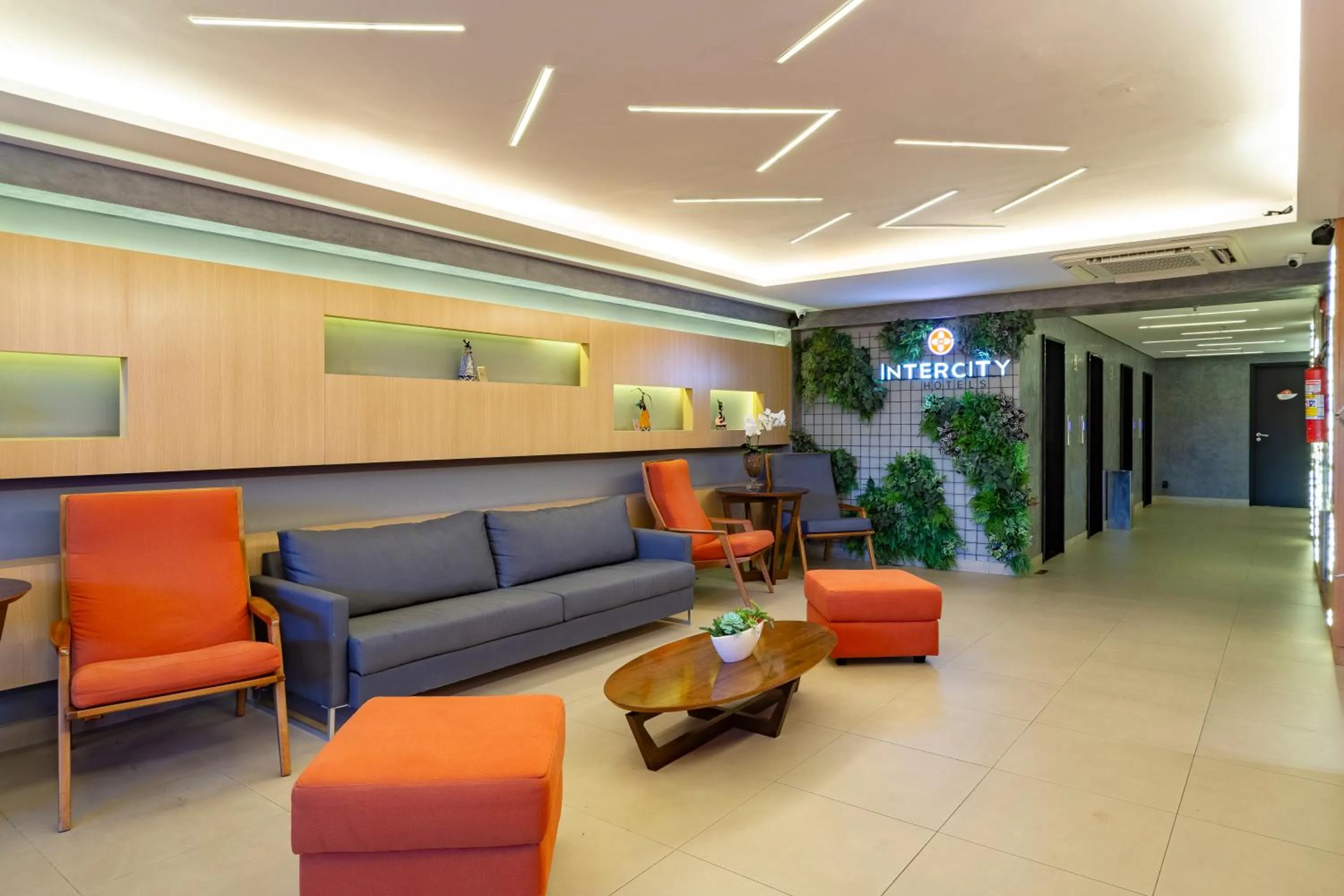 Seating area in Intercity Salvador